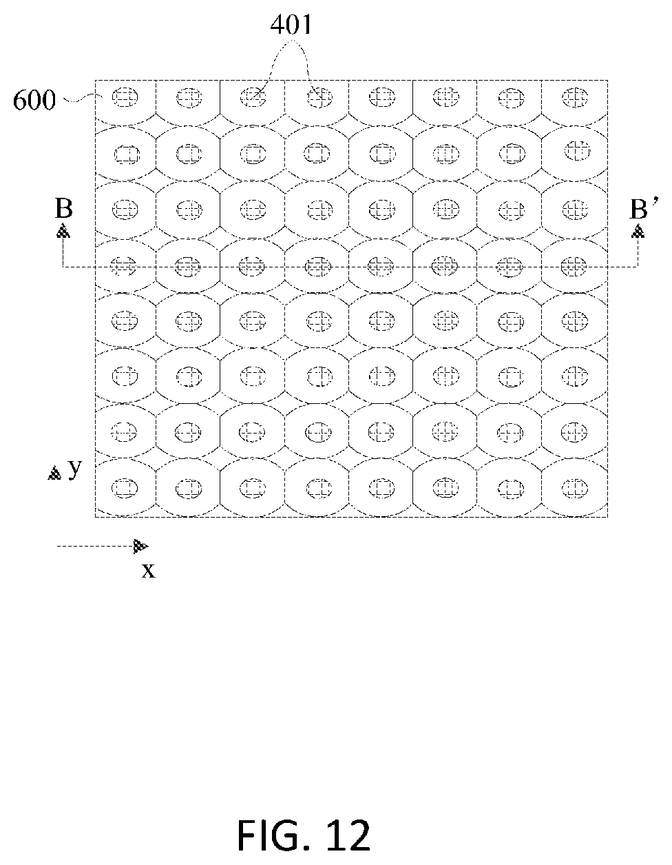 Patent US12610521 Figure 12 – Semiconductor memory having discrete active regions and method of making the same