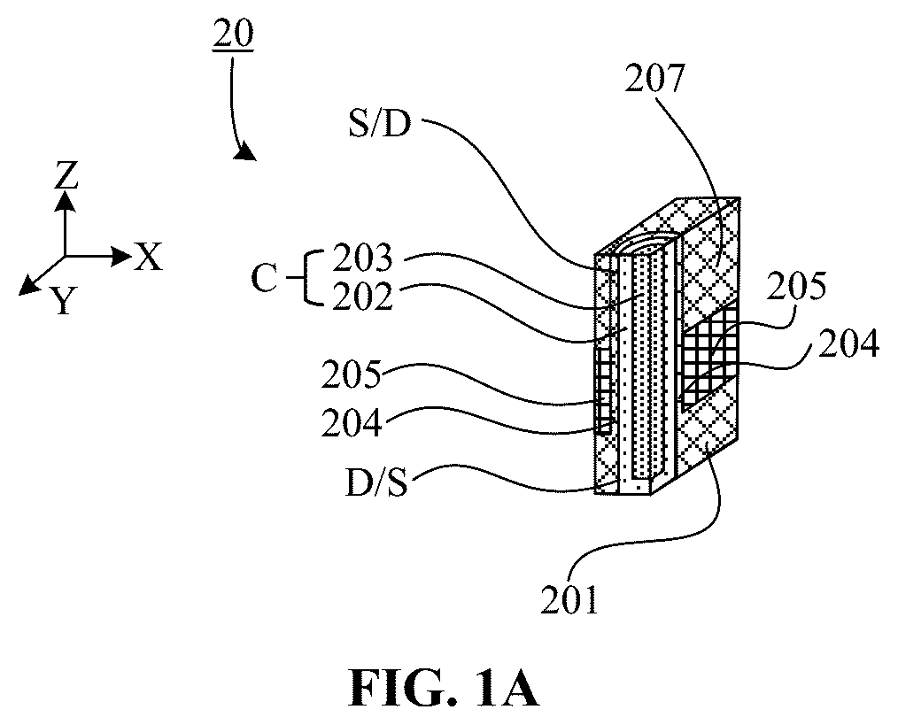 Patent US12610525 Figure 1 – Semiconductor structure, method for manufacturing semiconductor structure, memory and method for manufacturing memory