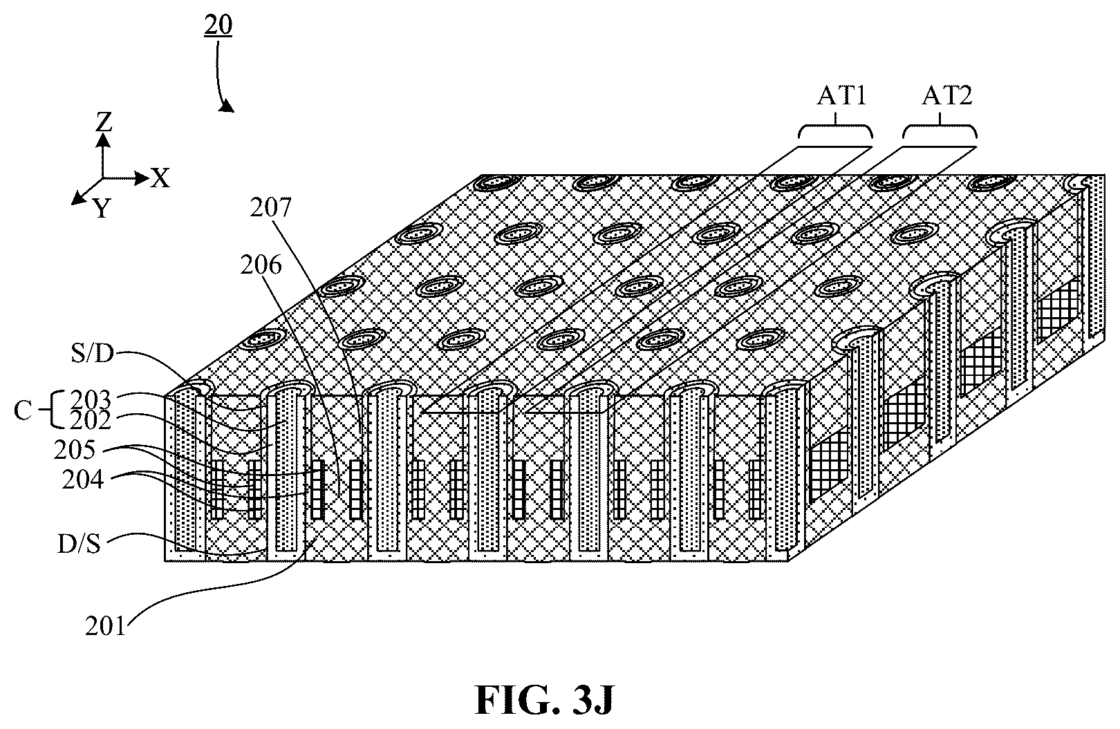 Patent US12610525 Figure 13 – Semiconductor structure, method for manufacturing semiconductor structure, memory and method for manufacturing memory