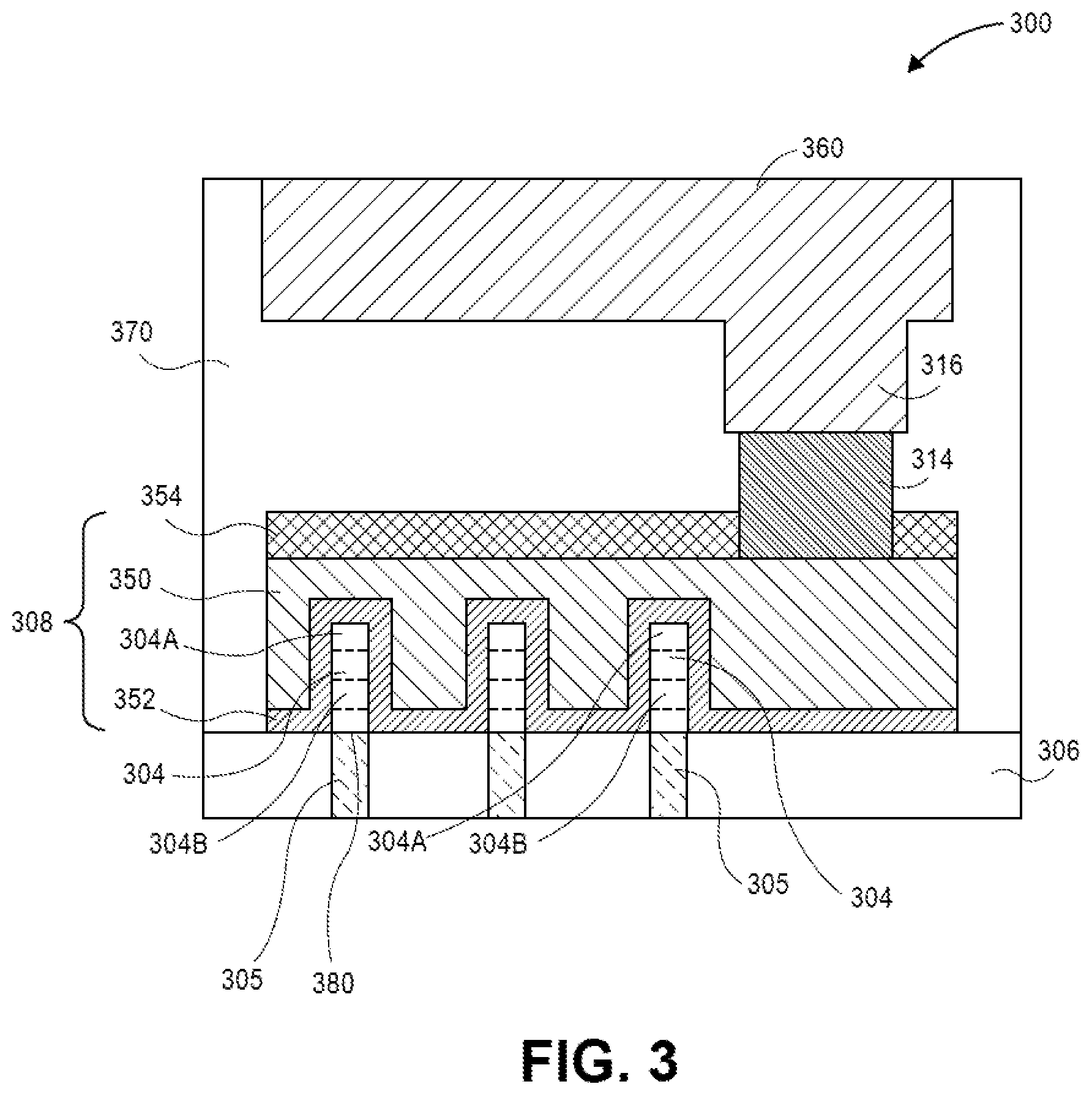 Patent US12610527 Figure 7 – Integrated circuit structures having memory access transistor with backside contact