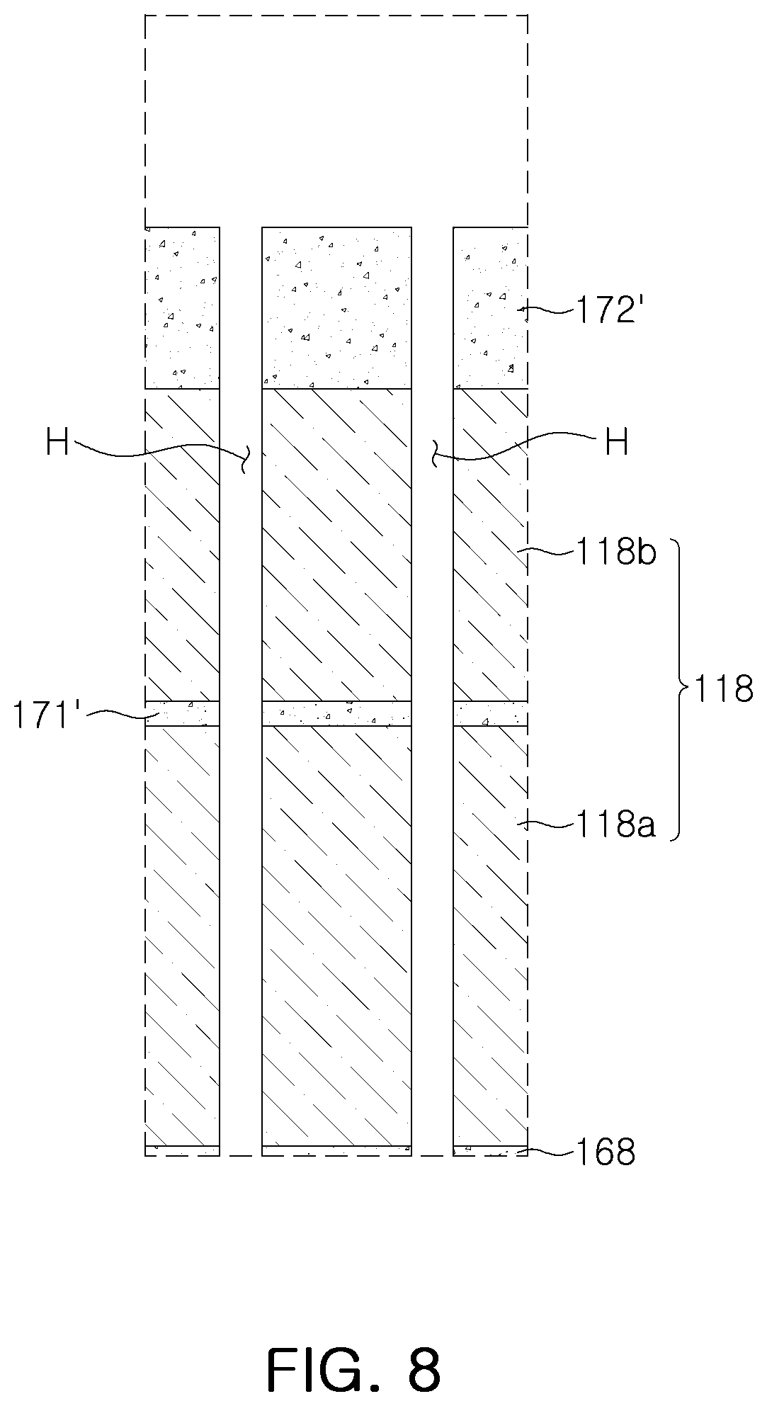 Patent US12610528 Figure 8 – Semiconductor device