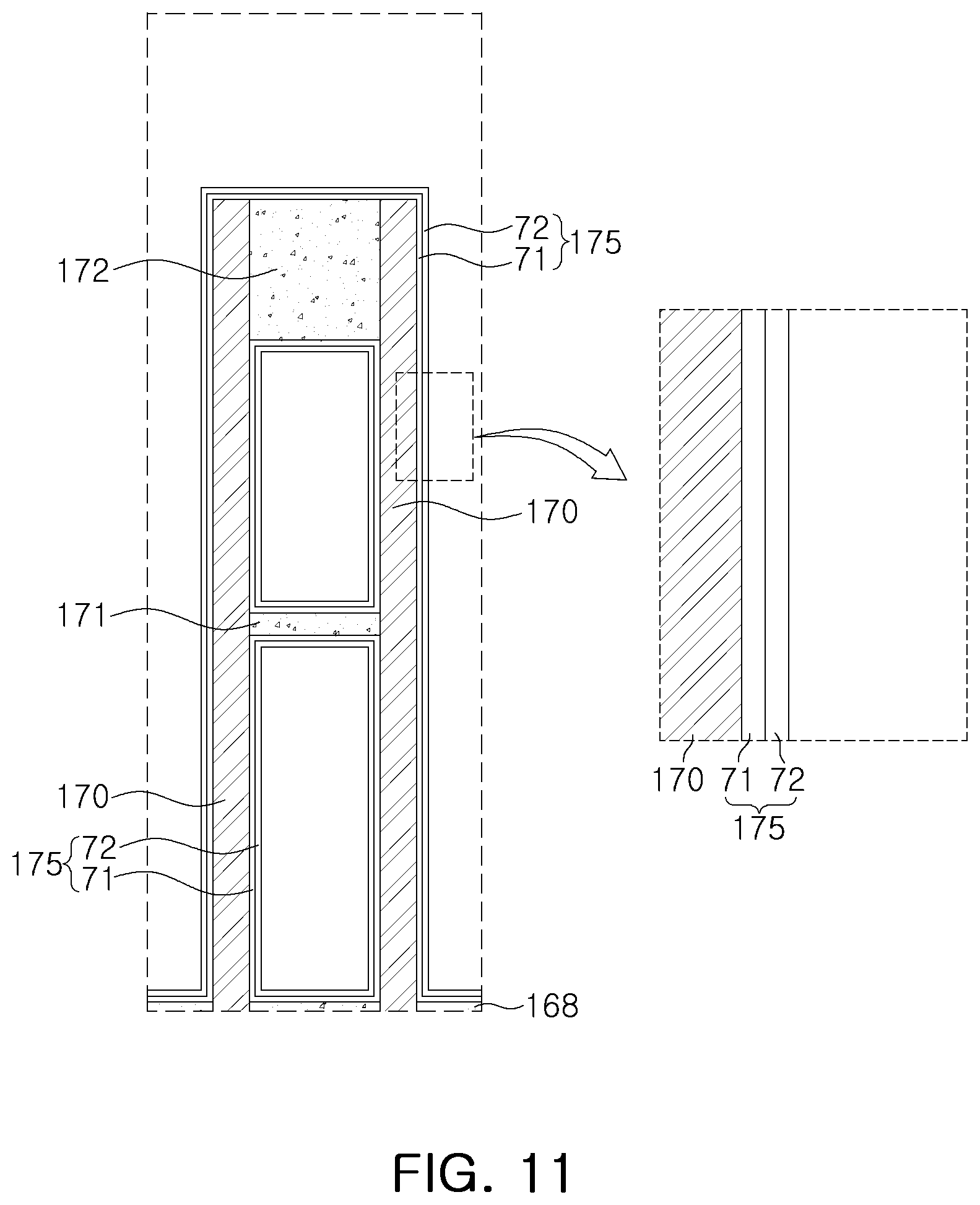 Patent US12610528 Figure 11 – Semiconductor device