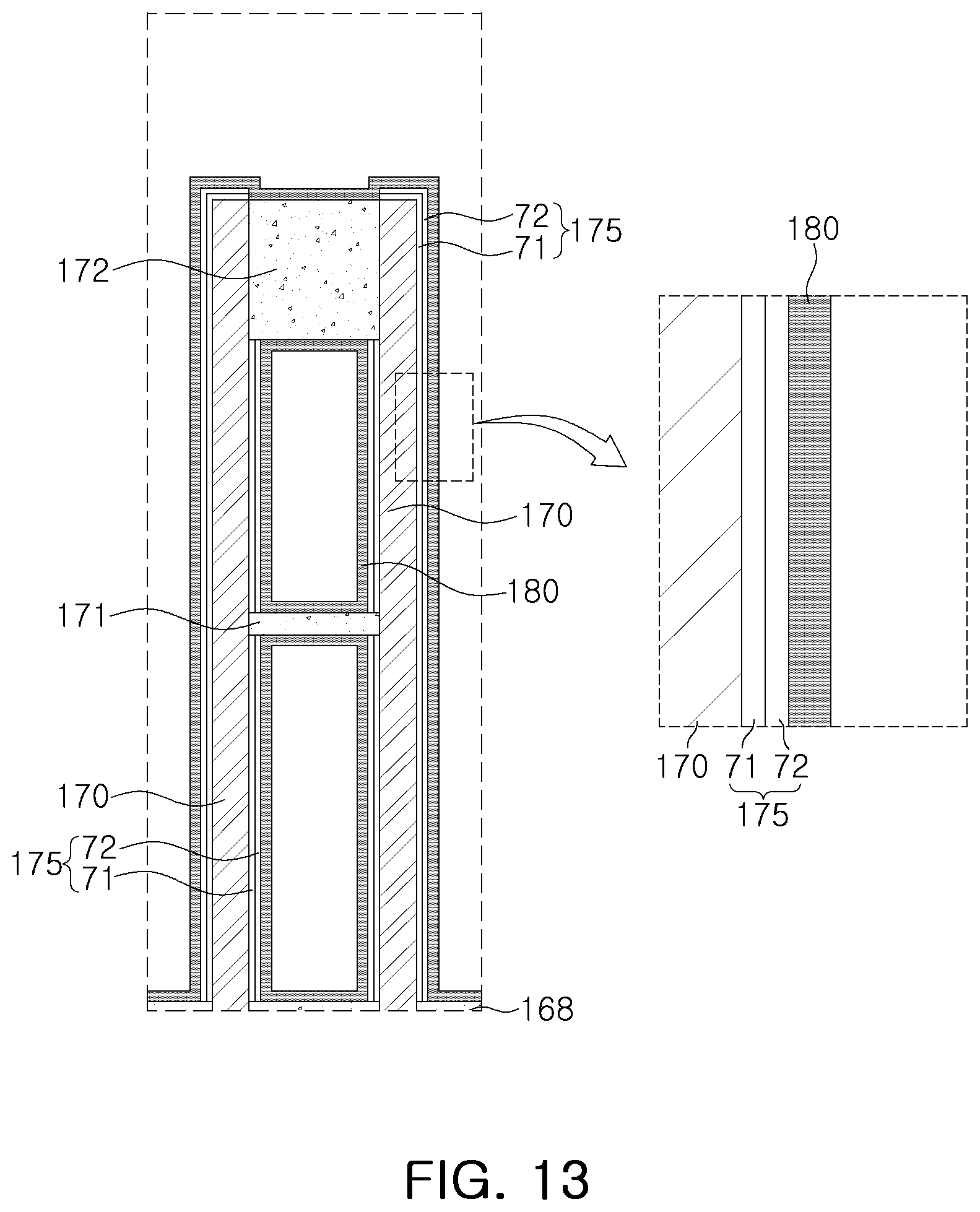 Patent US12610528 Figure 13 – Semiconductor device