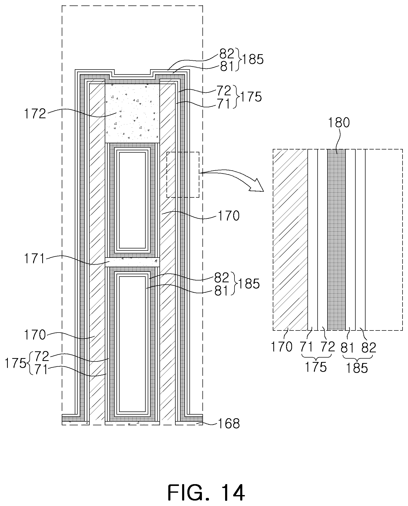 Patent US12610528 Figure 14 – Semiconductor device