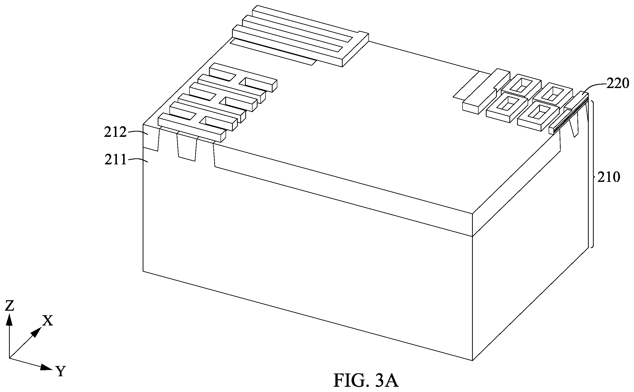 Patent US12610531 Figure 6 – Semiconductor device having trench capacitors formed on channel structures and methods for manufacturing the same