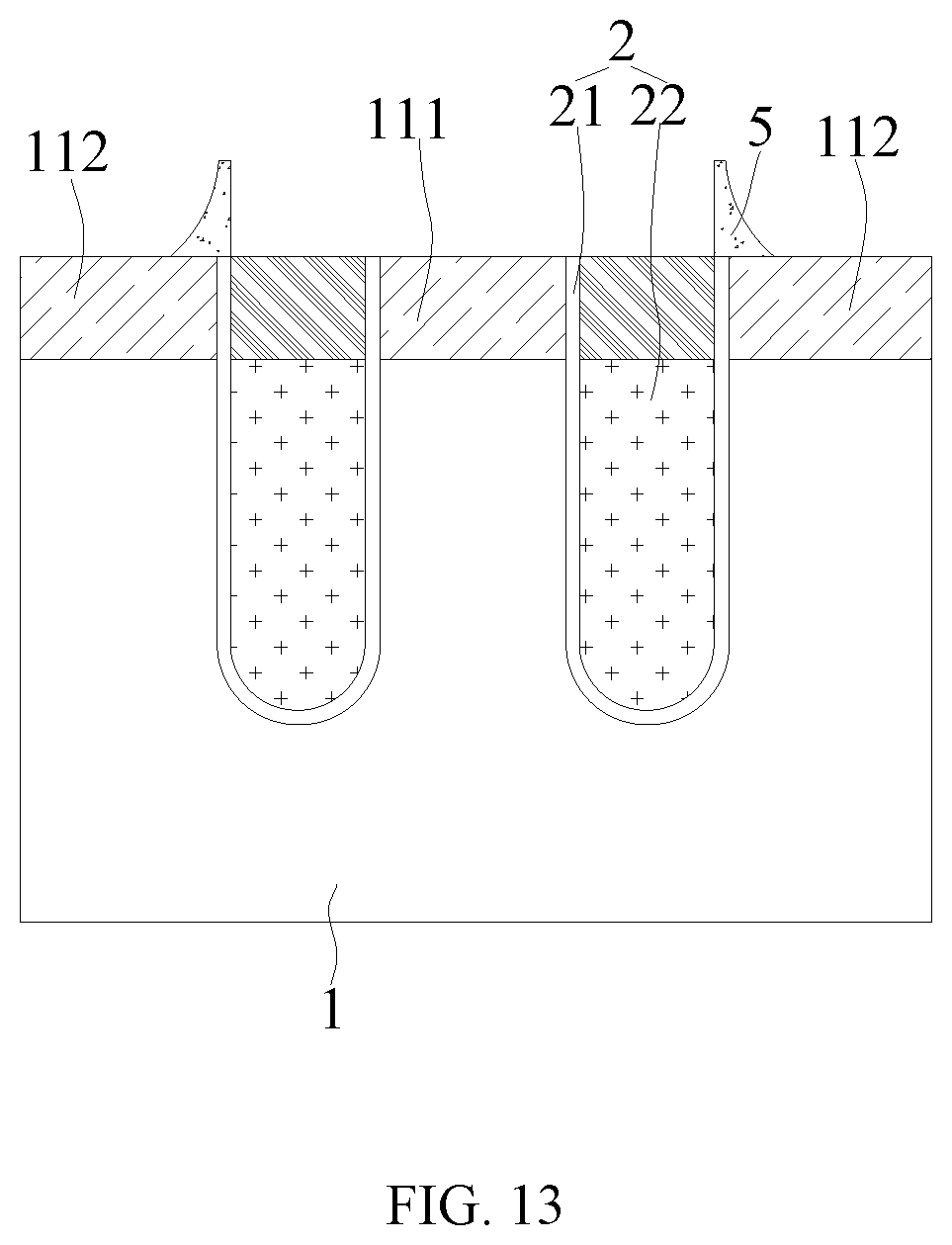 Patent US12610537 Figure 7 – Semiconductor structure with buffer layer between conductive contact and word line and method for forming the same, and memory