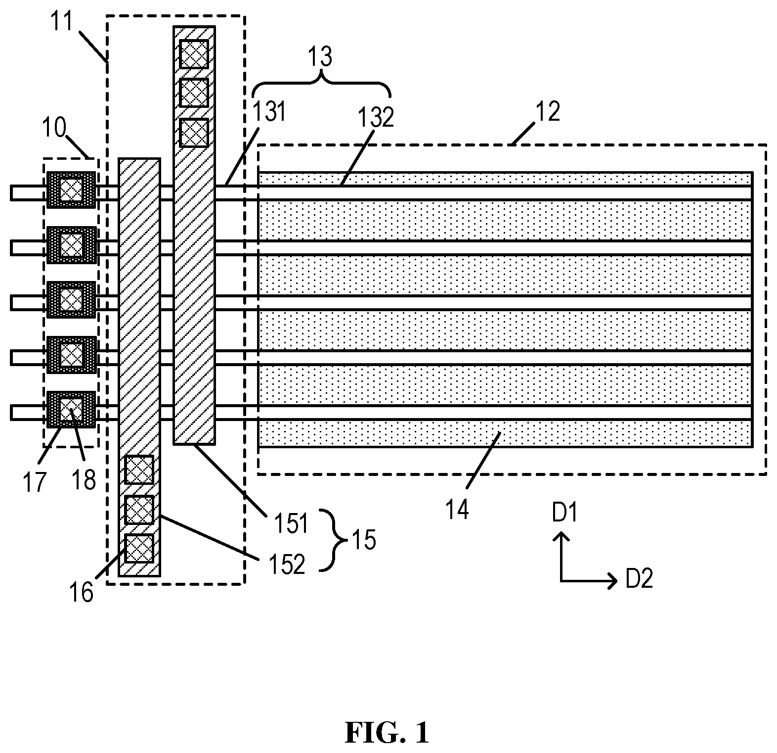 Patent US12610538 — Semiconductor structure and method for forming semiconductor structure — Figure 1