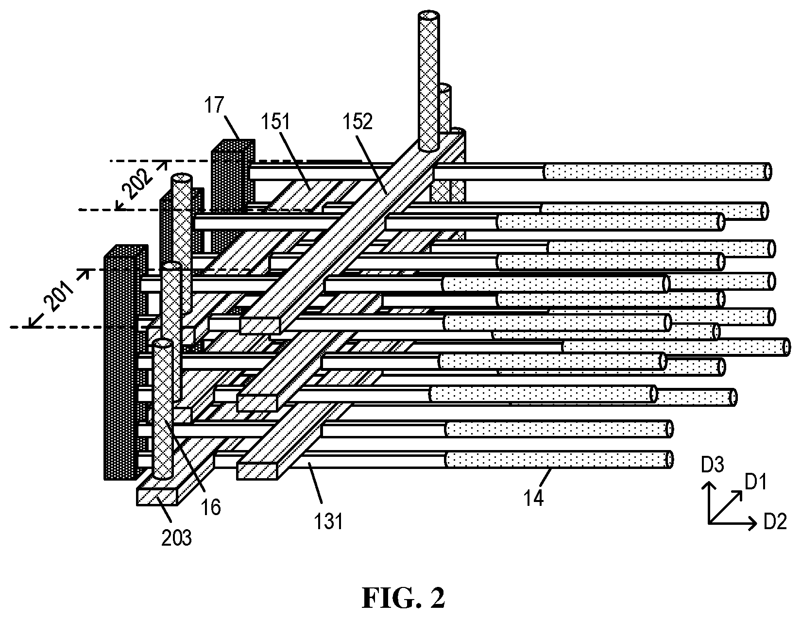 Patent US12610538 Figure 2 – Semiconductor structure and method for forming semiconductor structure
