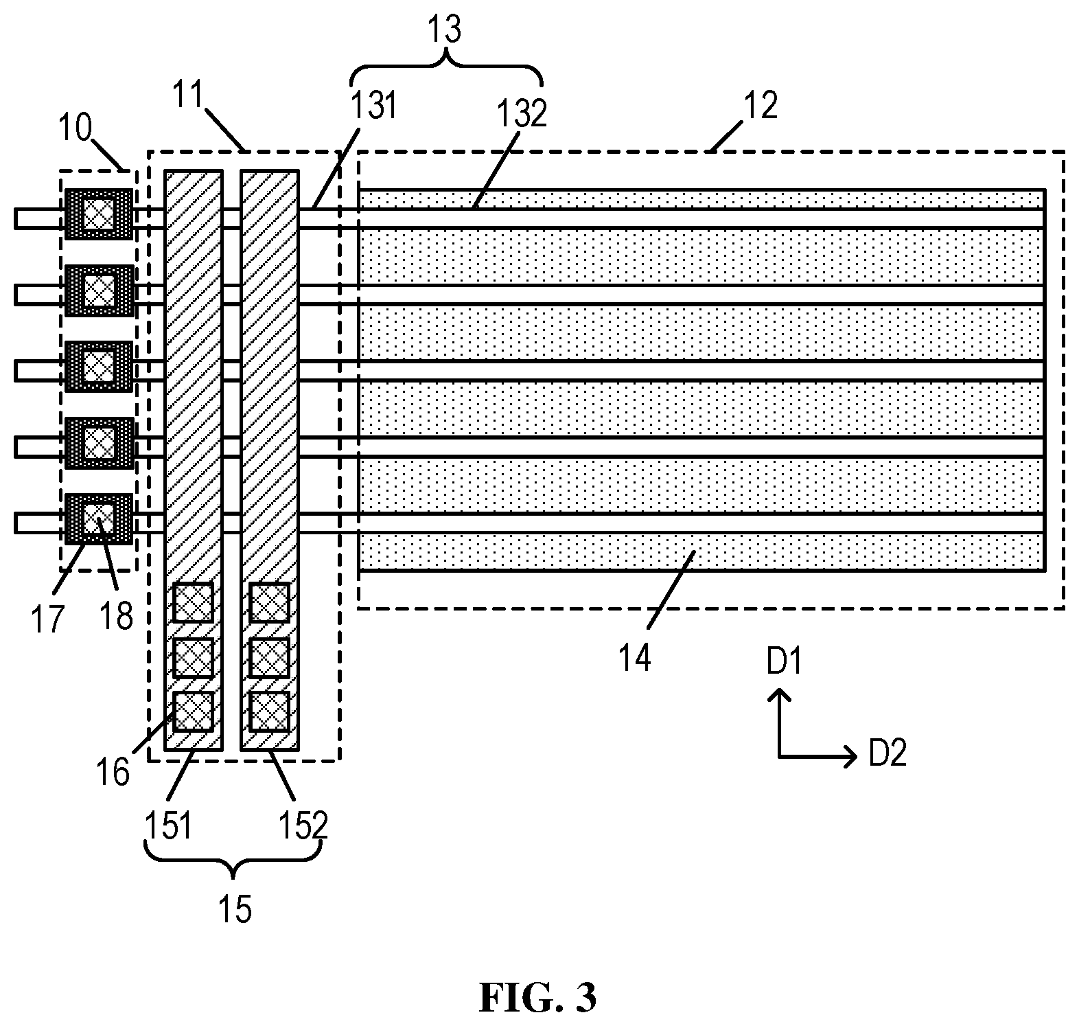 Patent US12610538 Figure 3 – Semiconductor structure and method for forming semiconductor structure