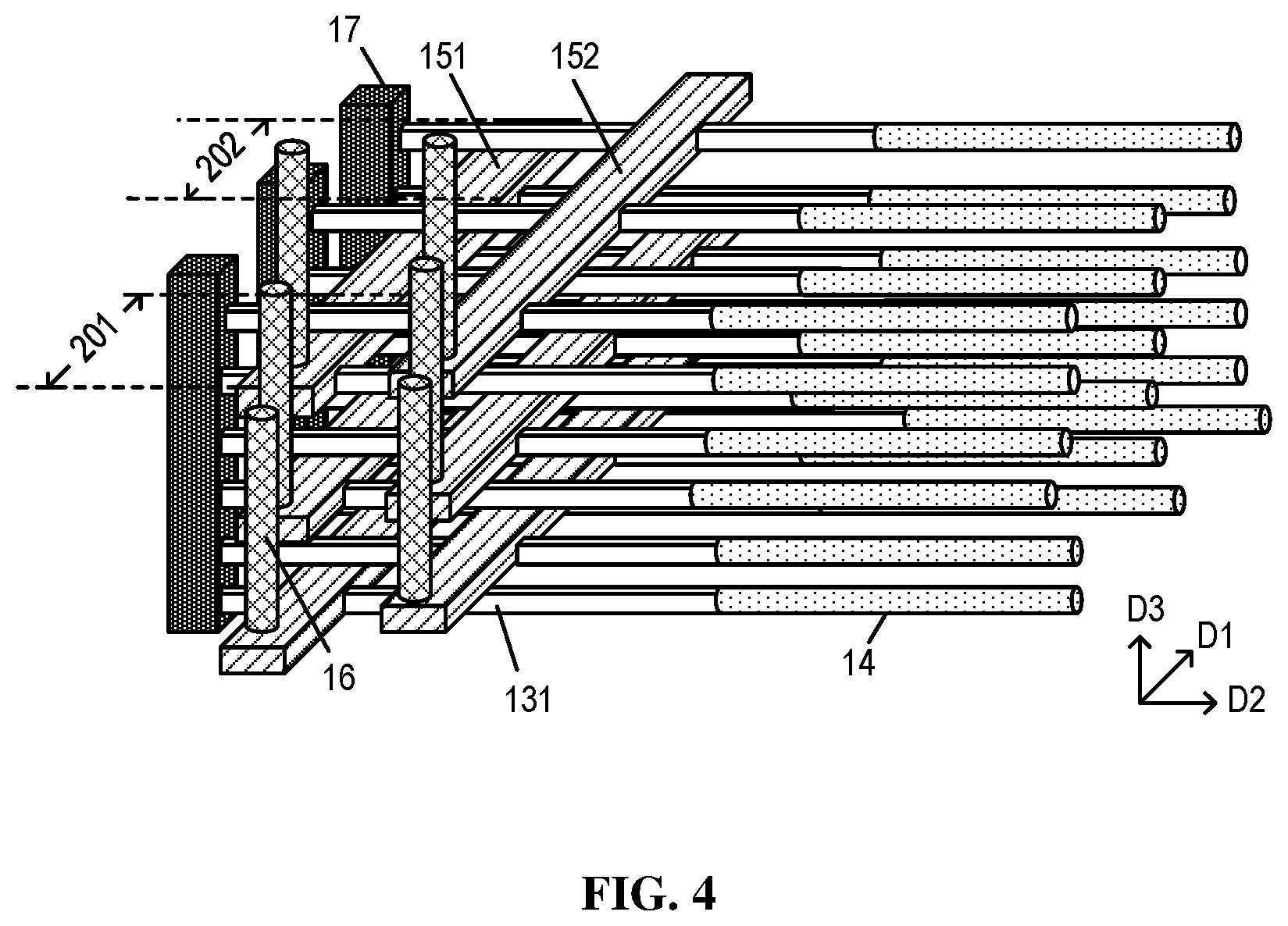 Patent US12610538 Figure 4 – Semiconductor structure and method for forming semiconductor structure