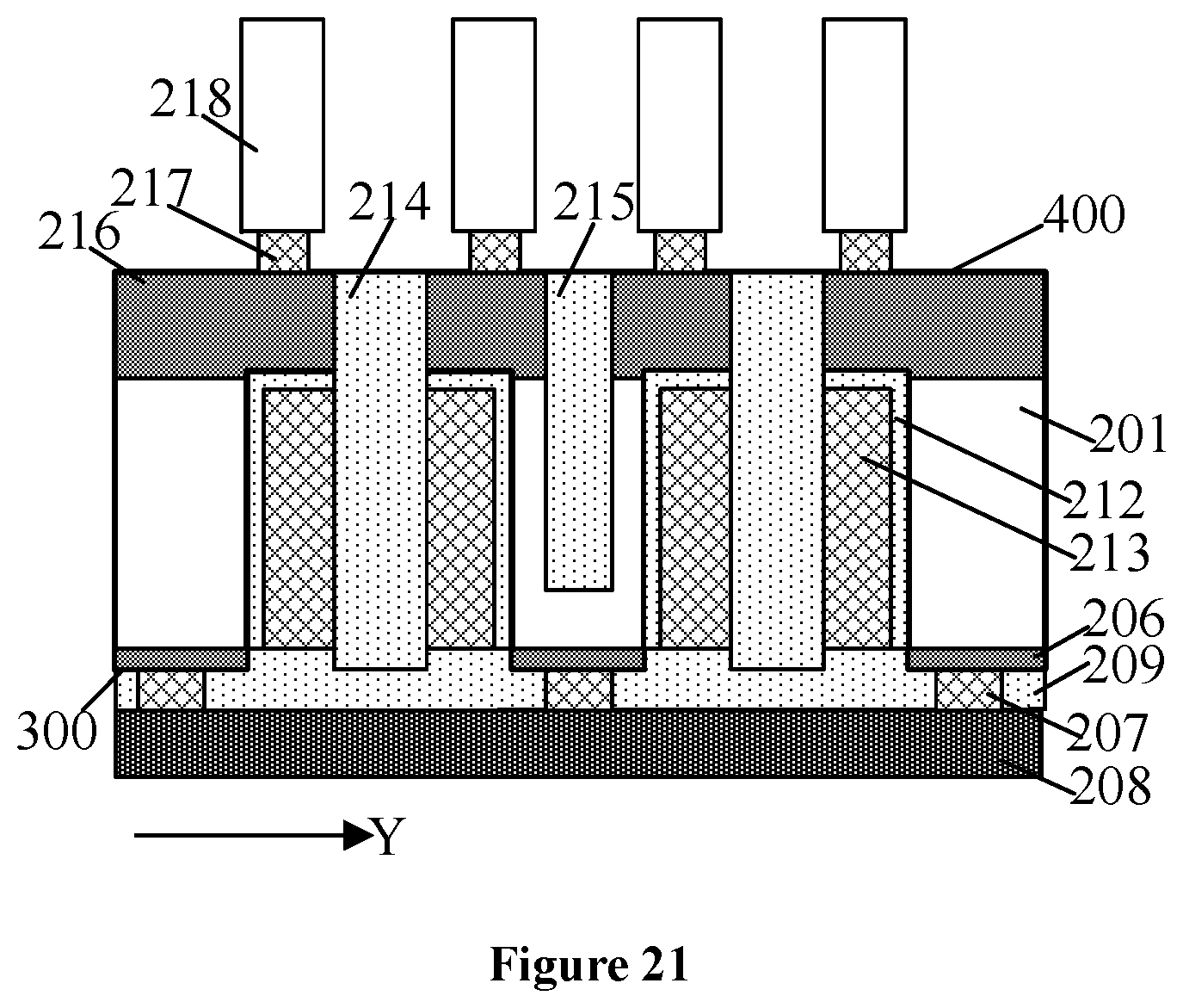 Patent US12610539 Figure 11 – Semiconductor structure and method for forming semiconductor structure