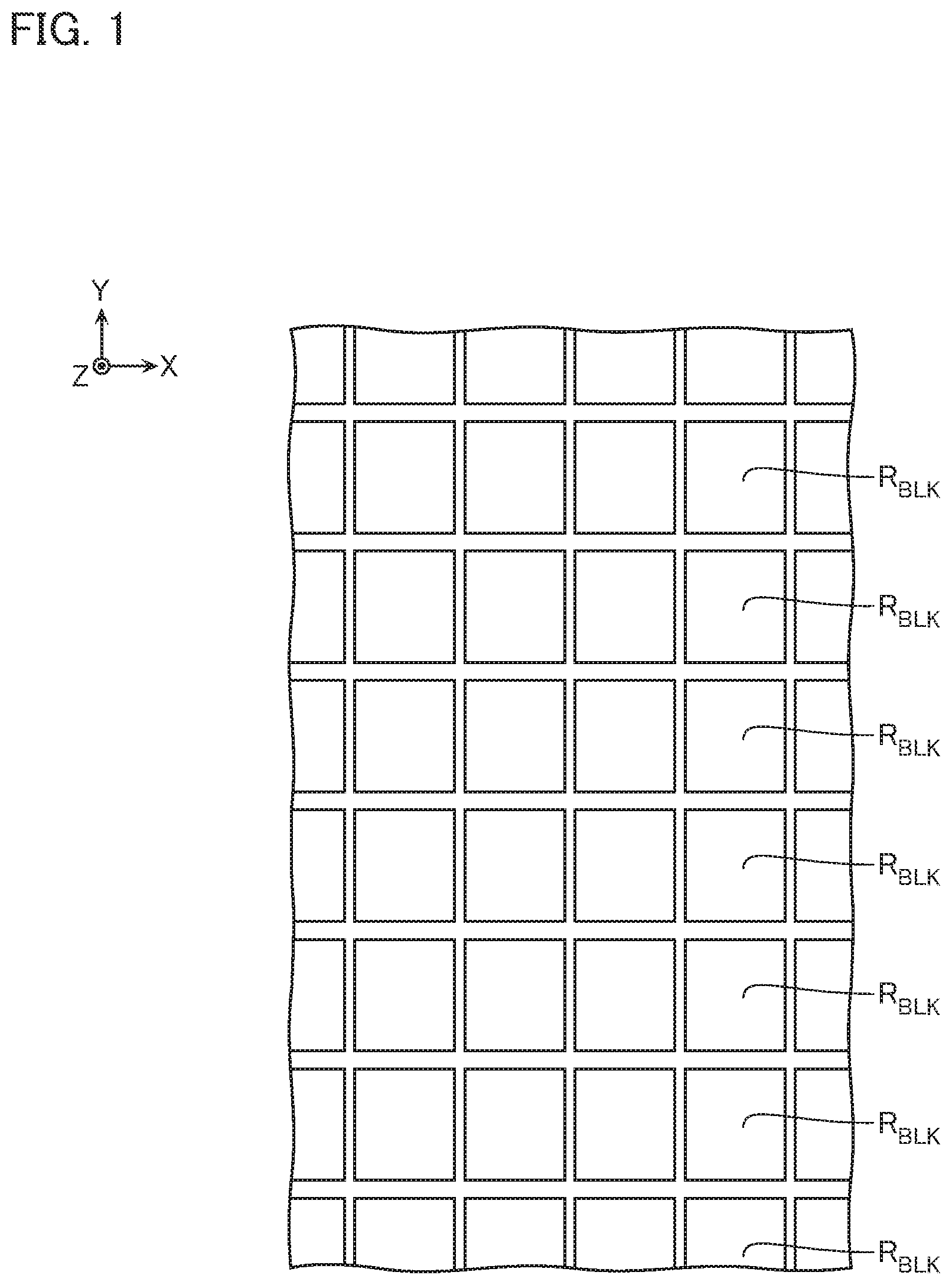 Patent US12610542 Figure 1 – Semiconductor memory device