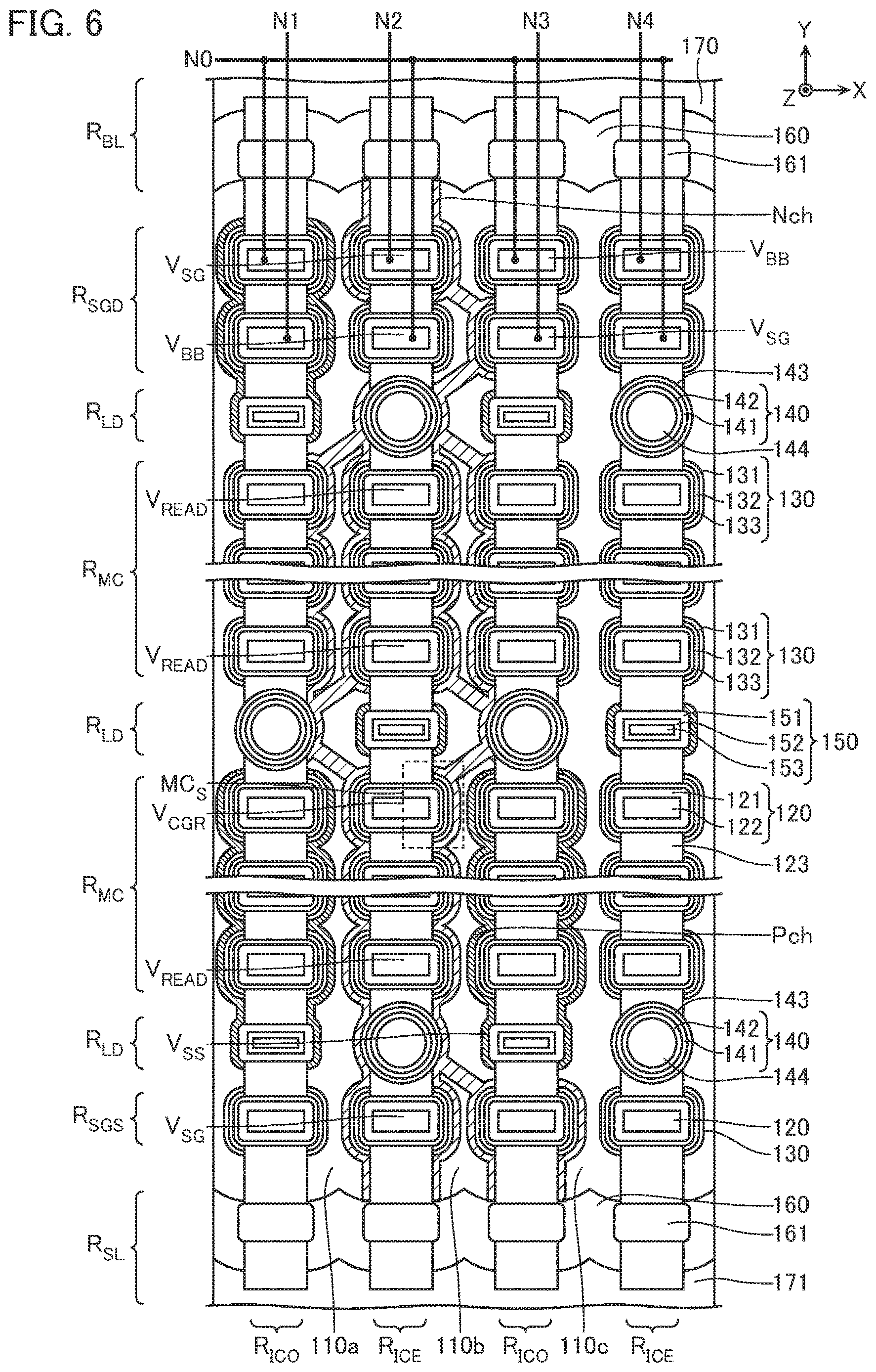 Patent US12610542 Figure 5 – Semiconductor memory device