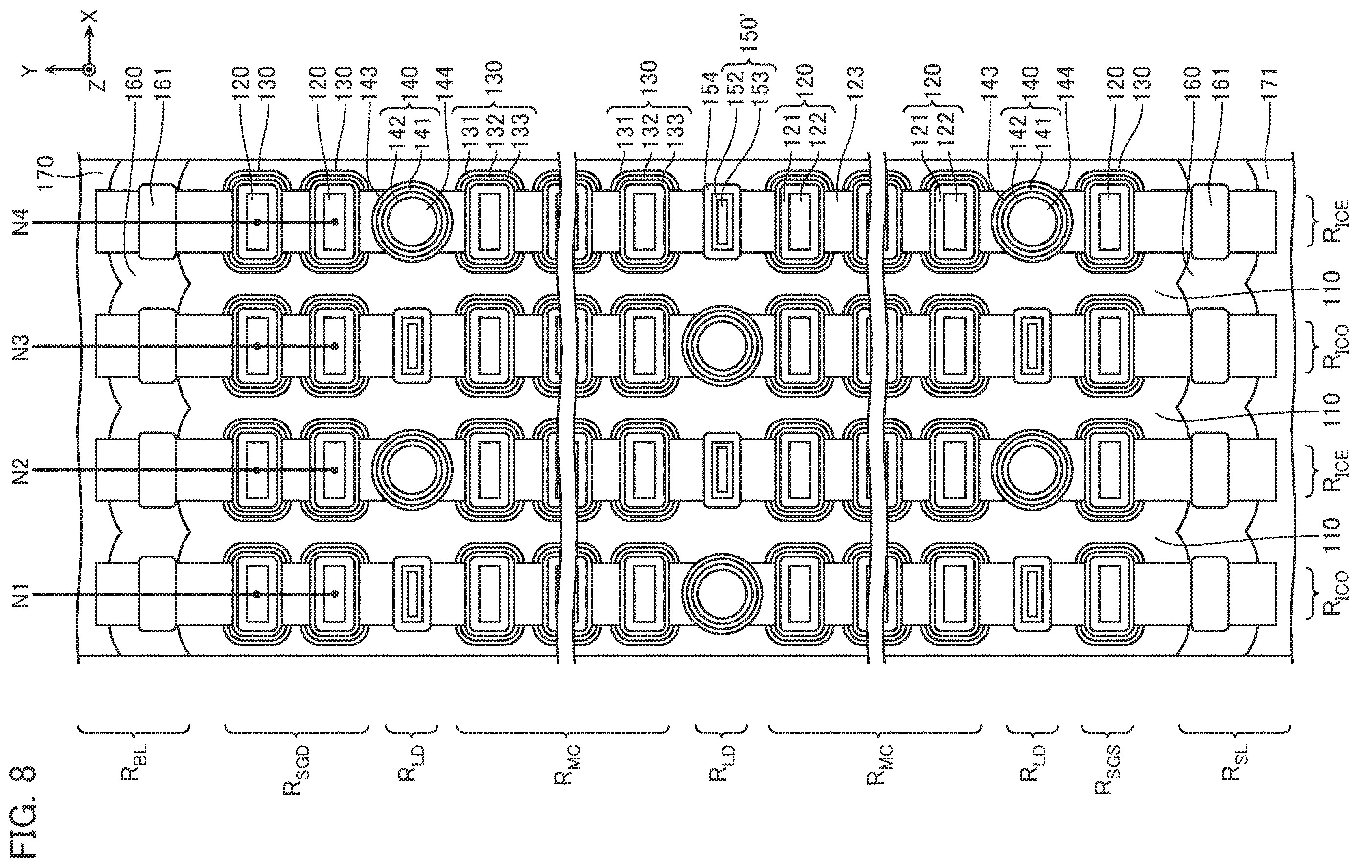 Patent US12610542 Figure 7 – Semiconductor memory device