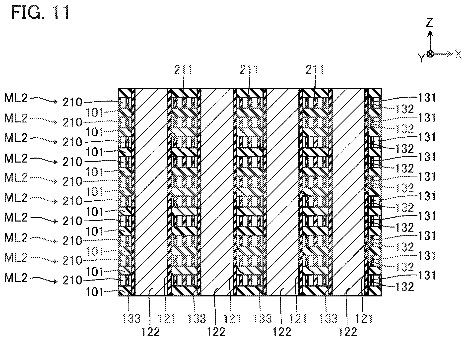 Patent US12610542 Figure 10 – Semiconductor memory device