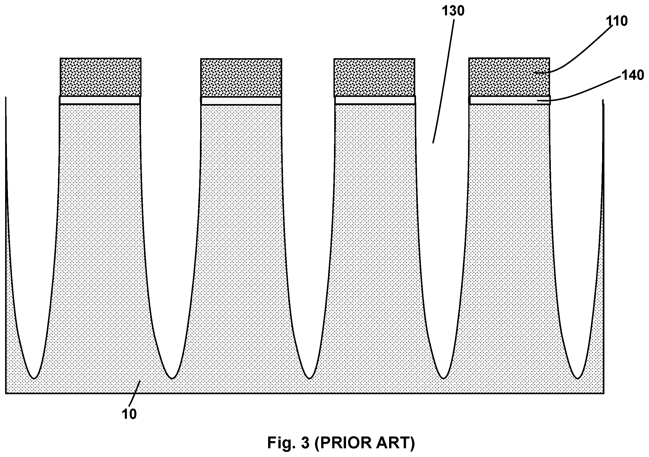 Patent US12610543 Figure 3 – Self-aligned floating gate formation in nonvolatile memory device fabrication