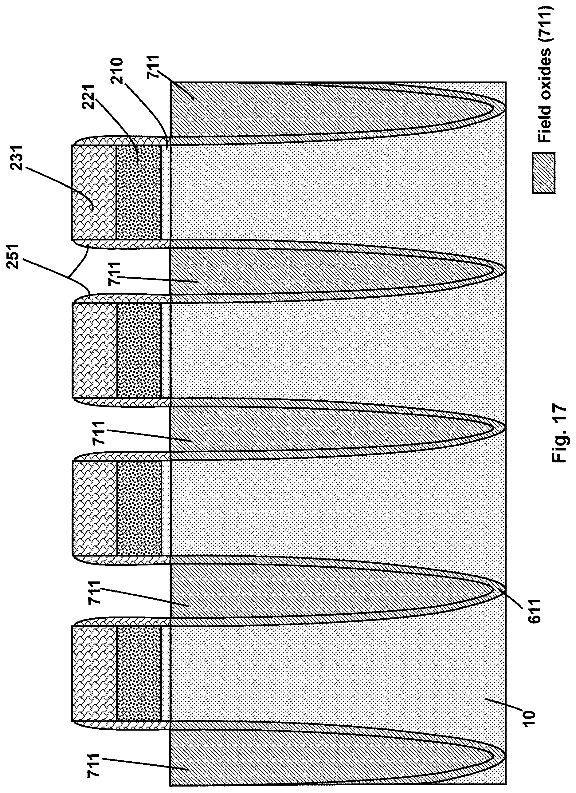 Patent US12610543 Figure 17 – Self-aligned floating gate formation in nonvolatile memory device fabrication