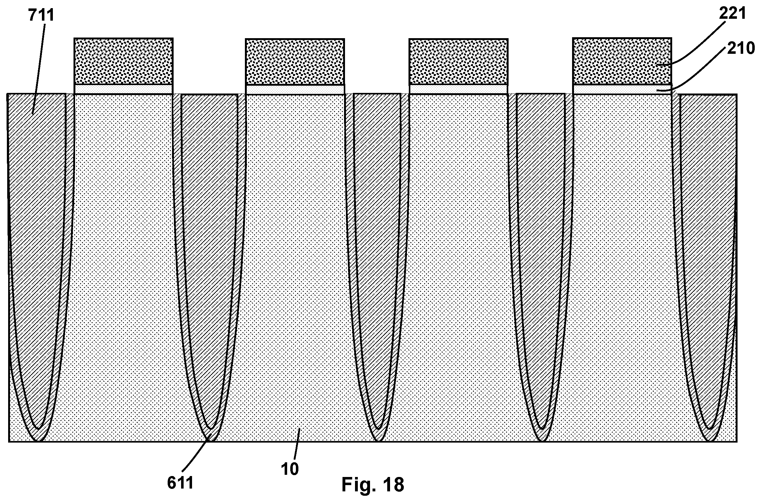 Patent US12610543 Figure 18 – Self-aligned floating gate formation in nonvolatile memory device fabrication