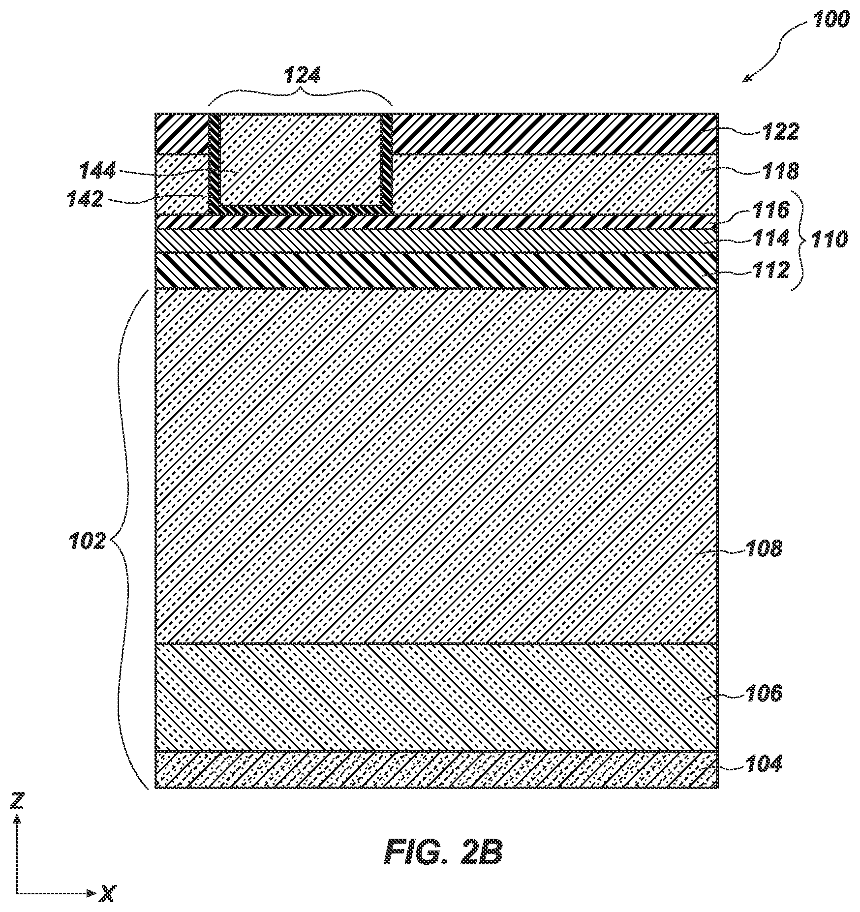 Patent US12610546 Figure 3 – Electronic devices including an implant structure, for protection against corrosion, and related systems and methods