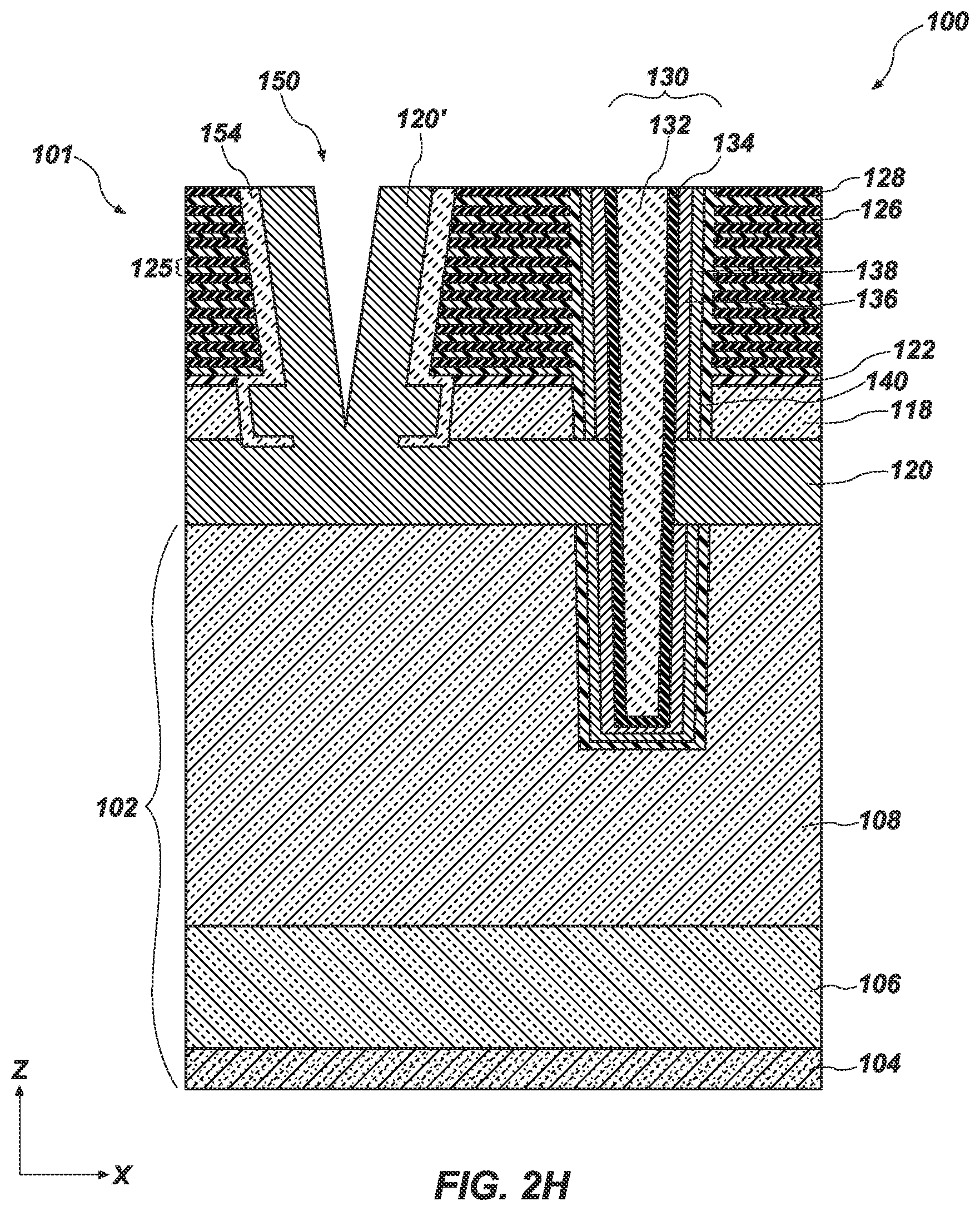 Patent US12610546 Figure 9 – Electronic devices including an implant structure, for protection against corrosion, and related systems and methods