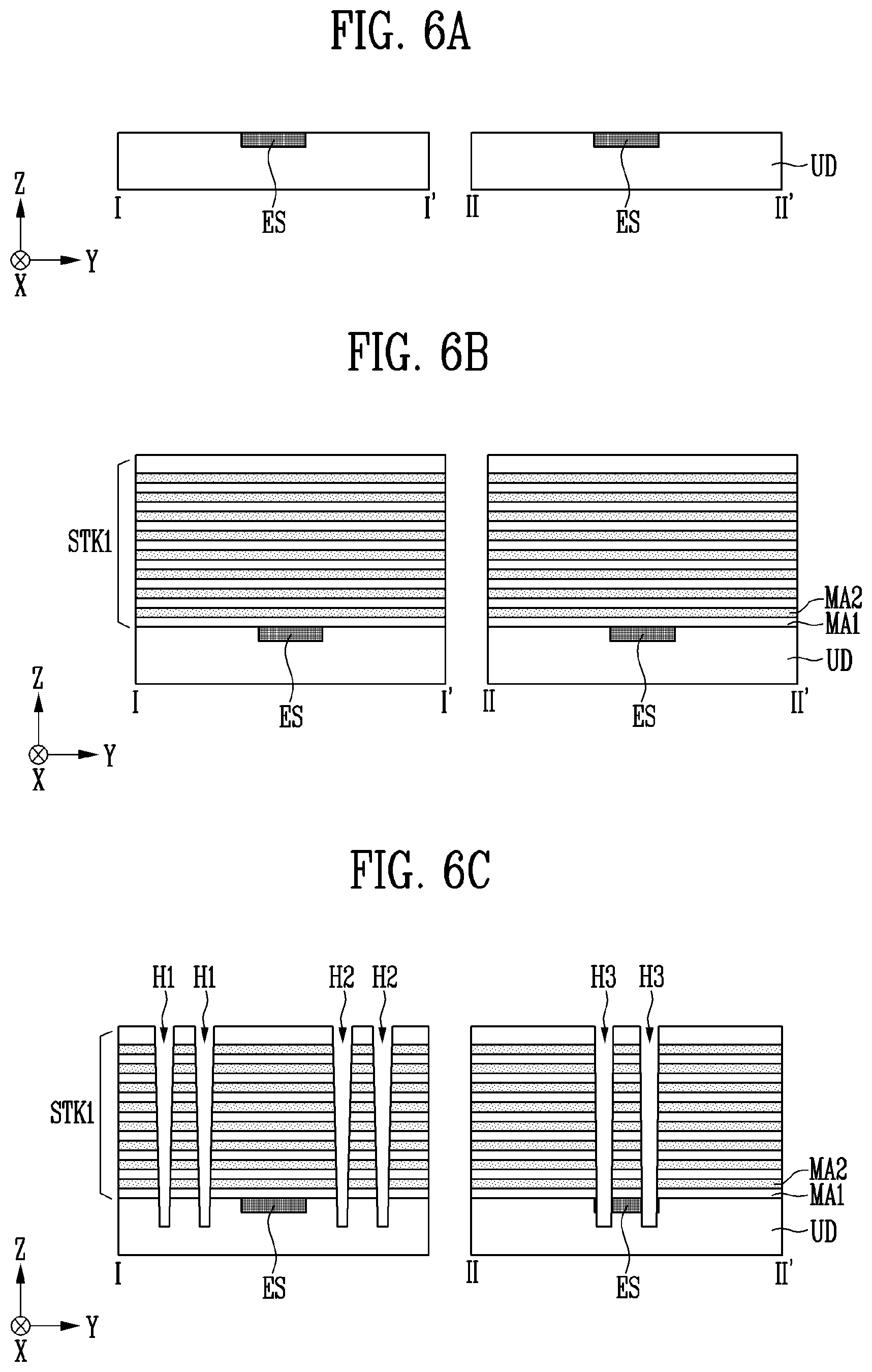 Patent US12610550 Figure 6 – Memory device with defect-free slits