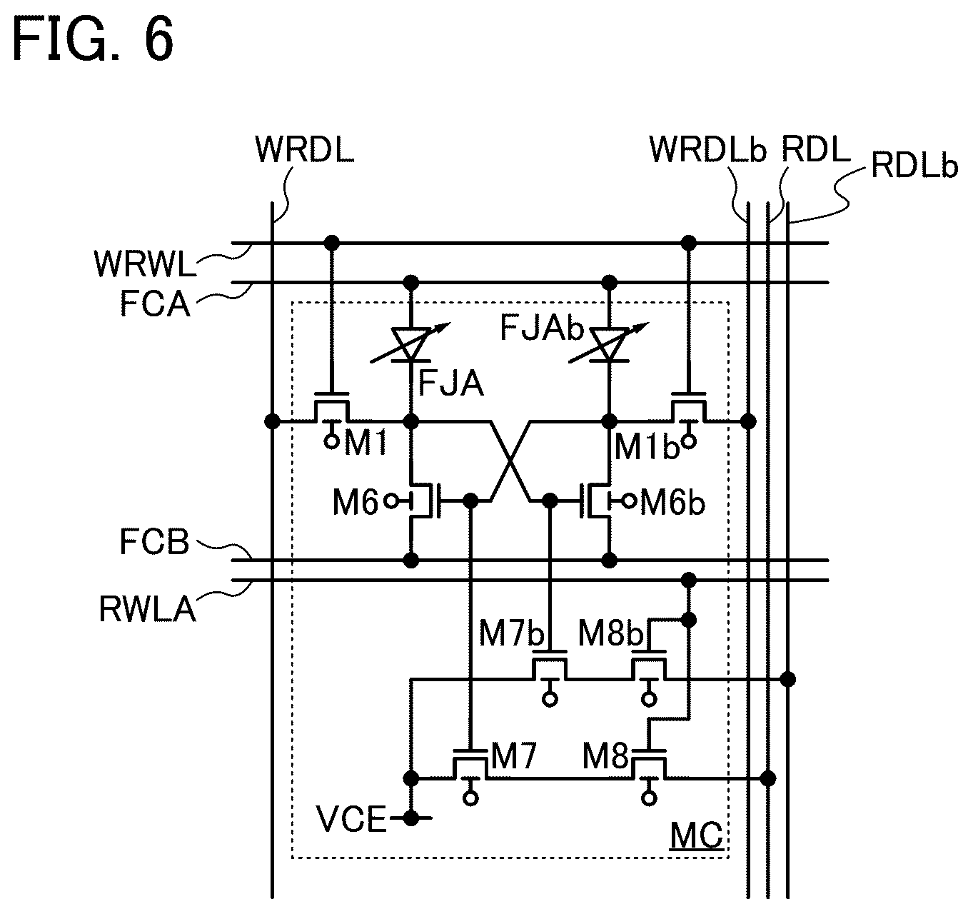 Patent US12610553 Figure 6 – Semiconductor device and electronic device