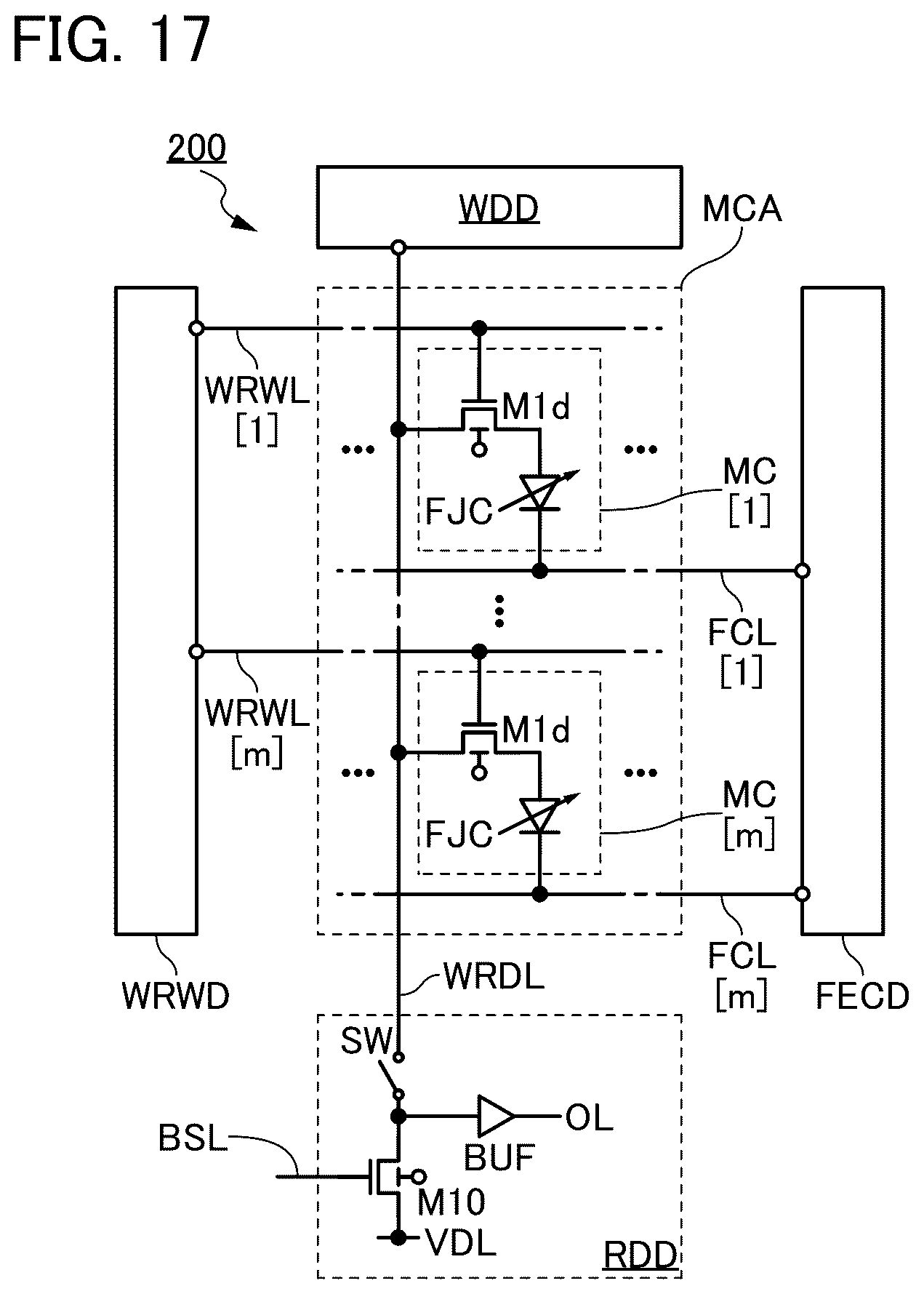 Patent US12610553 Figure 17 – Semiconductor device and electronic device