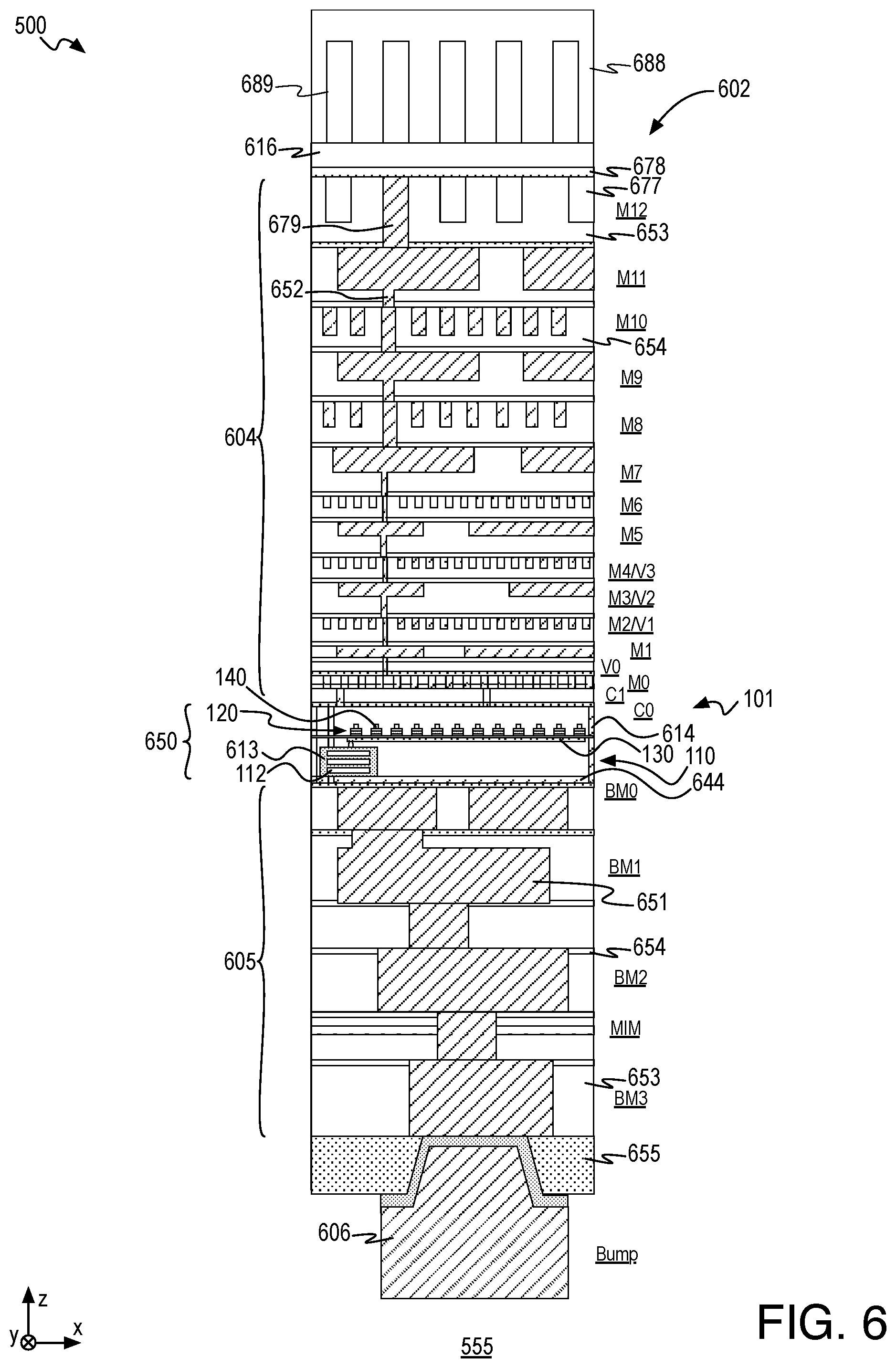 Patent US12610554 Figure 10 – Multi-storage element single-transistor crosspoint memory systems at low temperatures