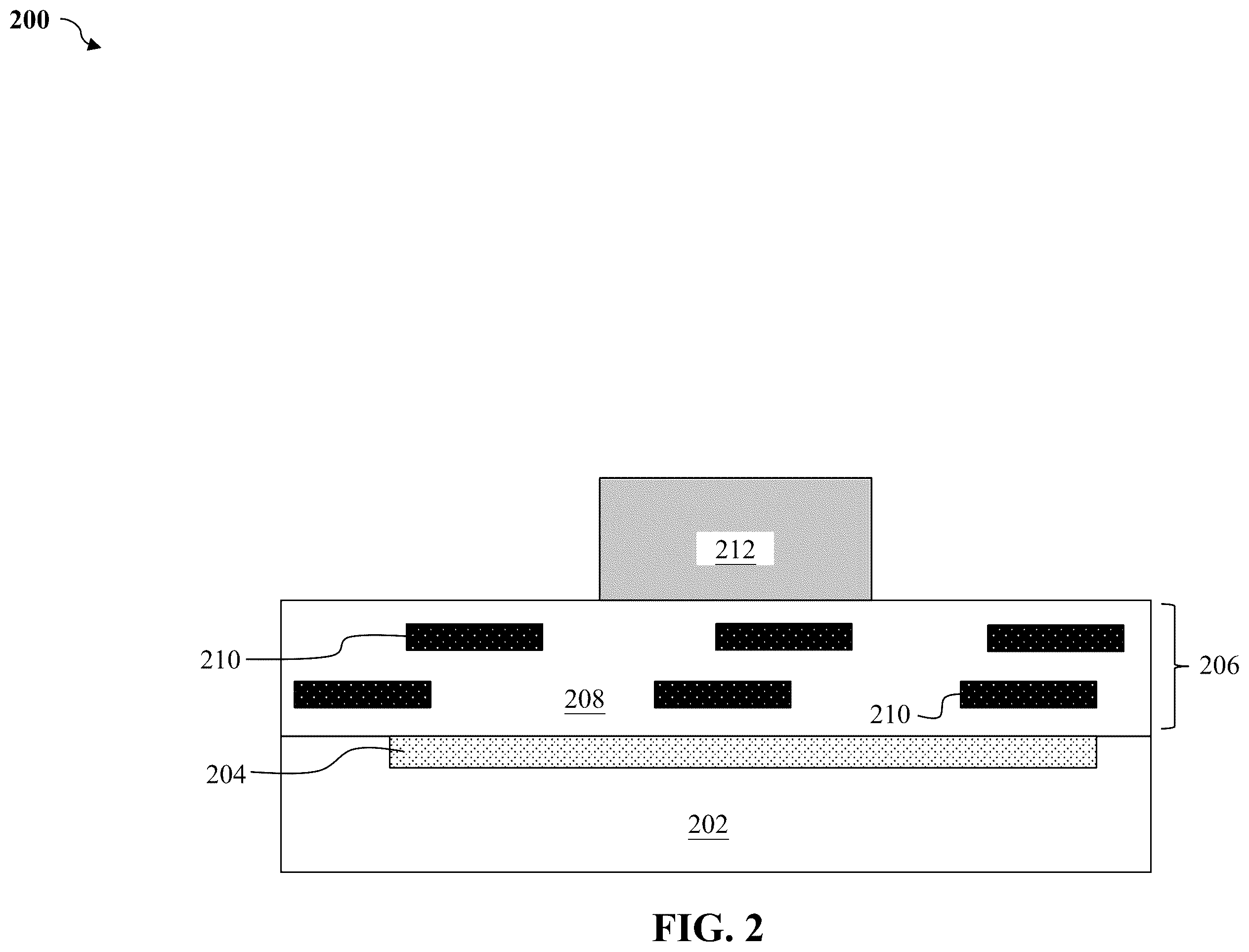 Patent US12610562 Figure 2 – Methods of forming bonding structures