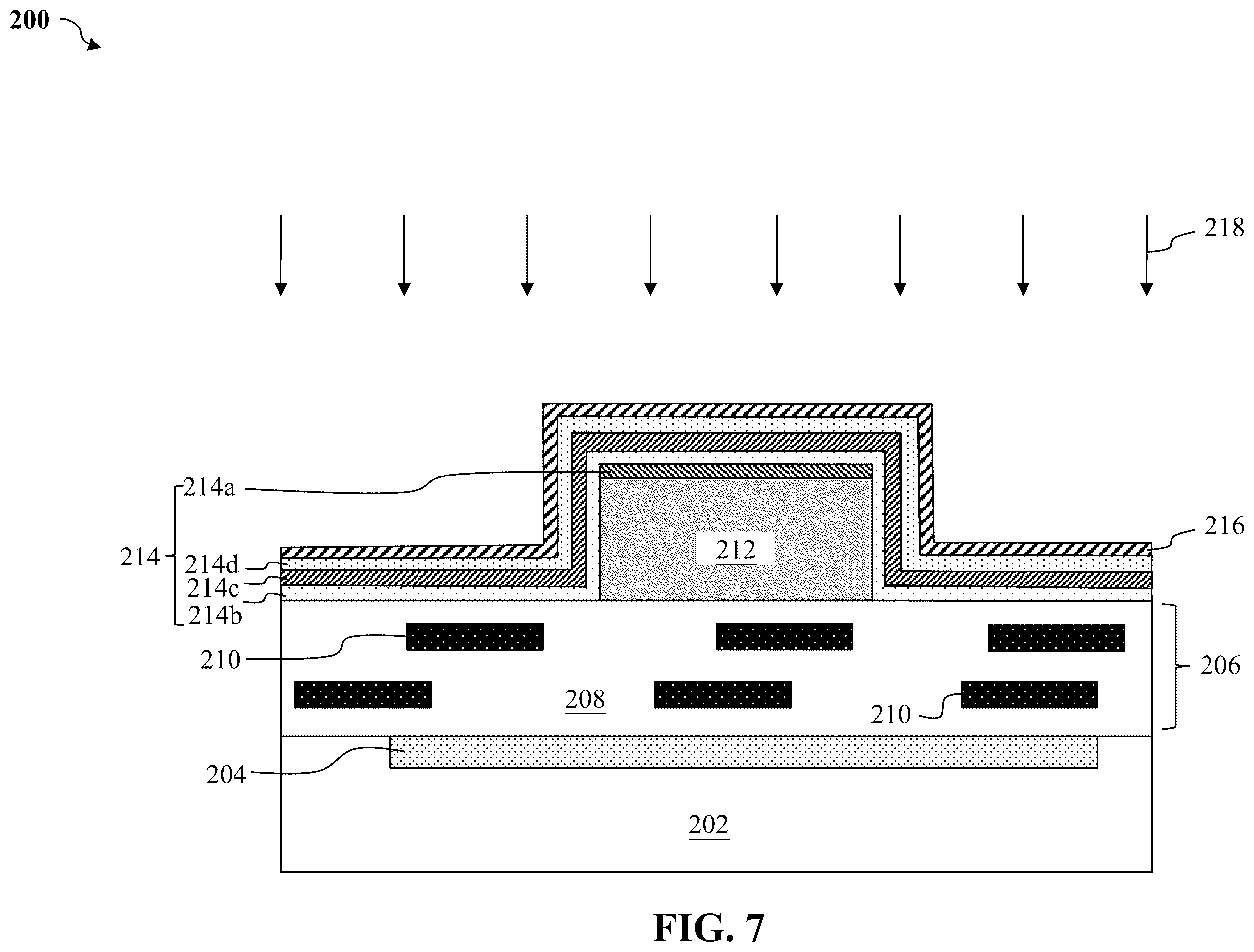 Patent US12610562 Figure 7 – Methods of forming bonding structures