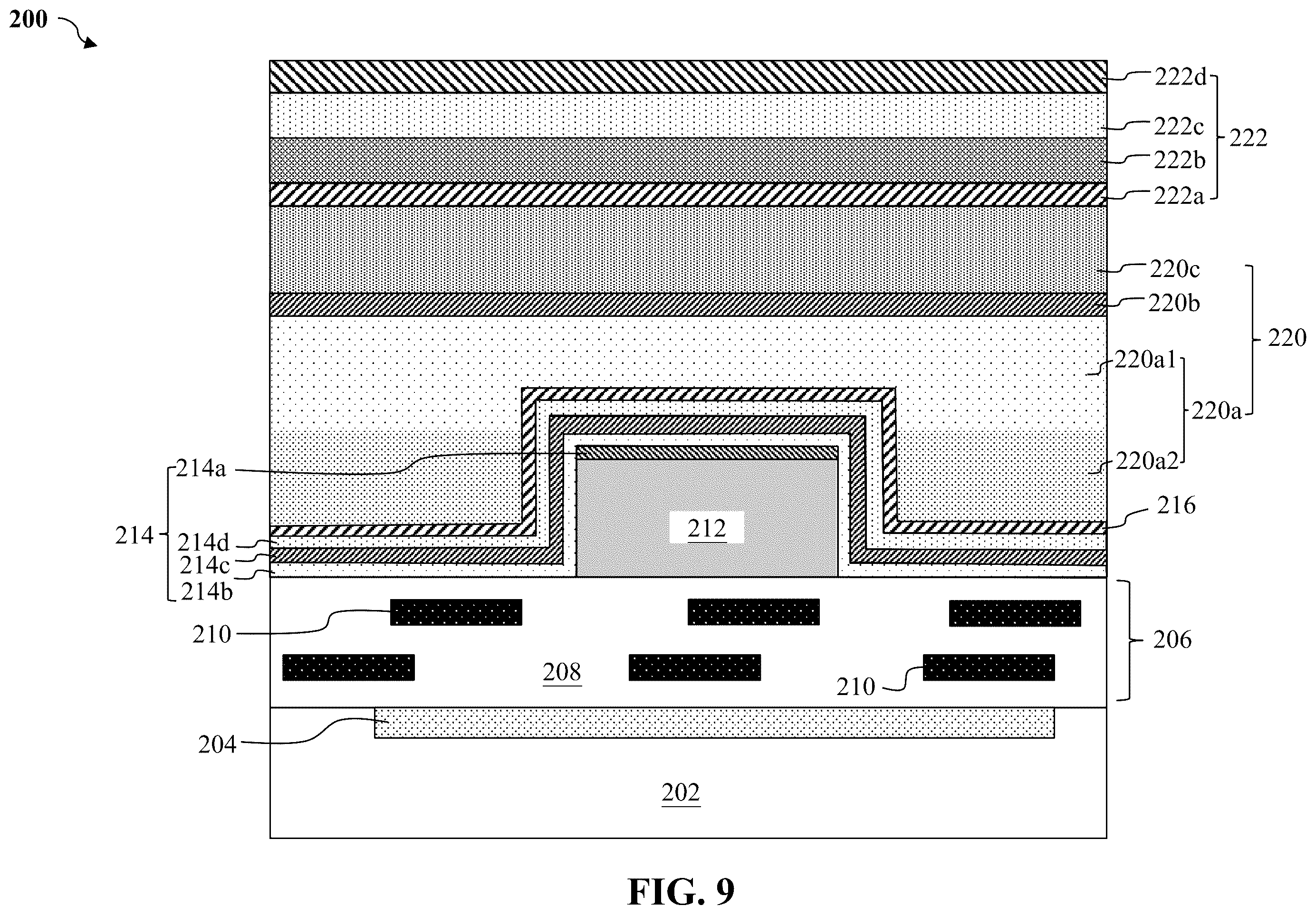 Patent US12610562 Figure 9 – Methods of forming bonding structures