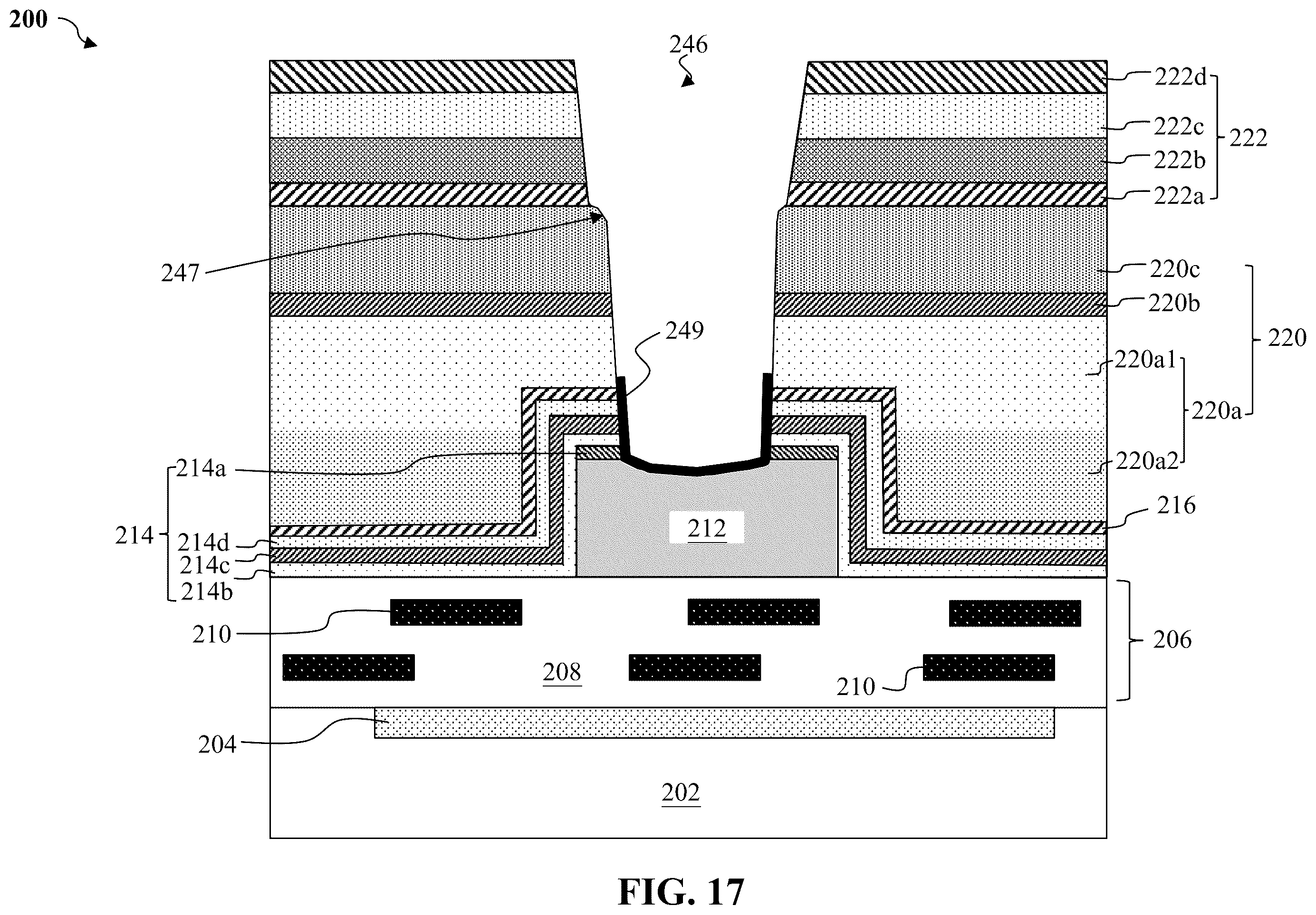 Patent US12610562 Figure 17 – Methods of forming bonding structures
