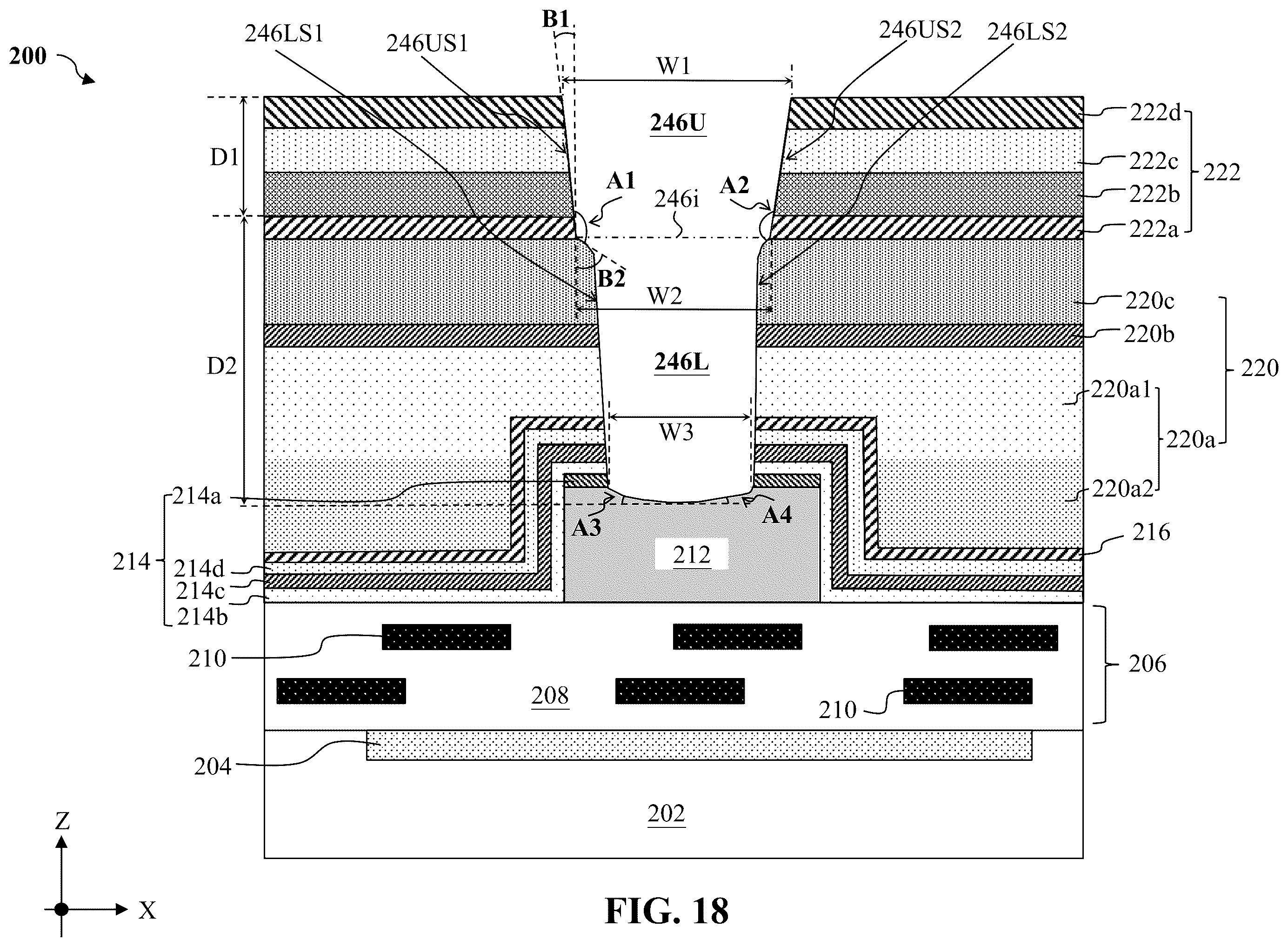 Patent US12610562 Figure 18 – Methods of forming bonding structures