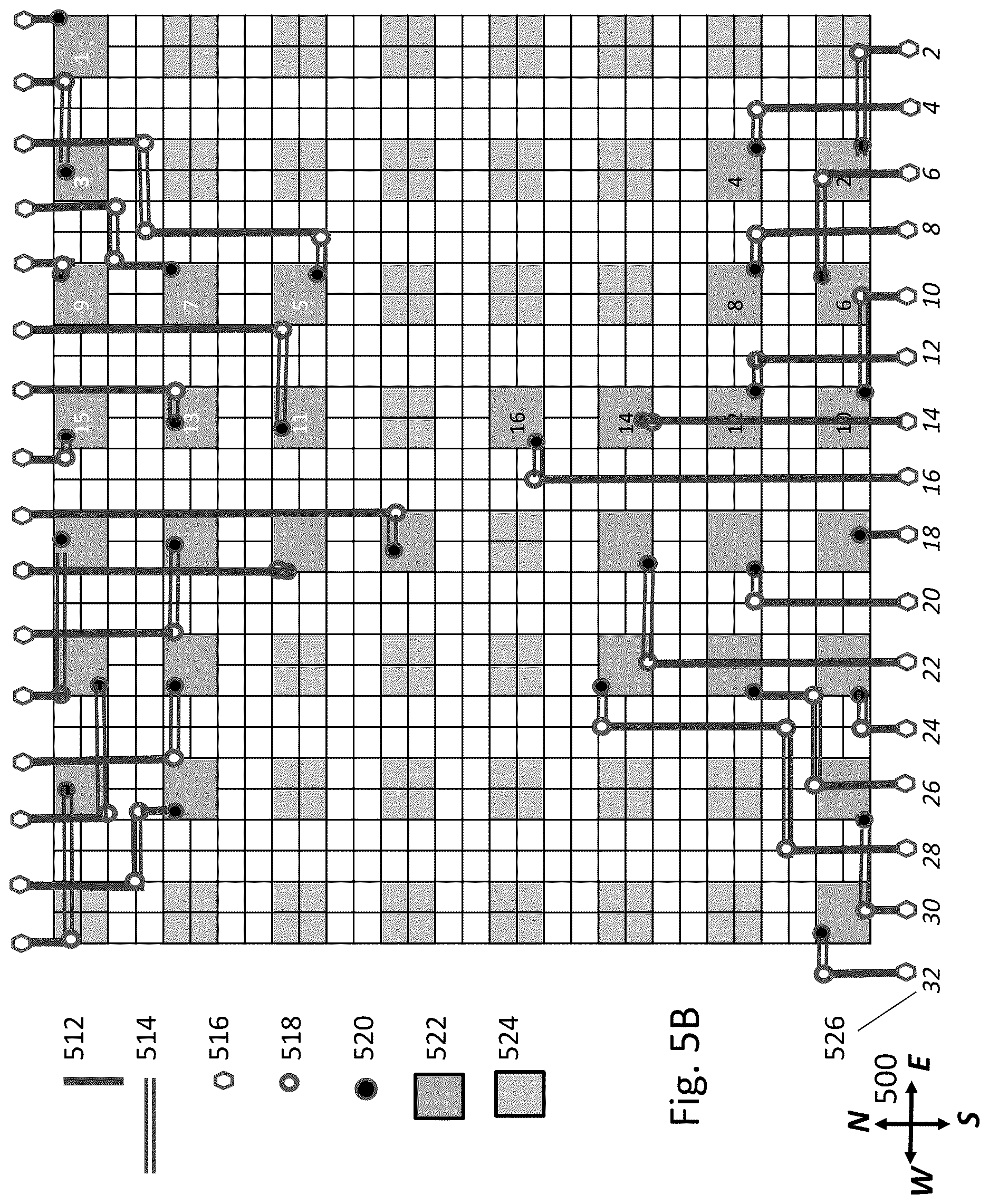 Patent US12610563 Figure 5 – 3D semiconductor devices and structures with functional units and pillars