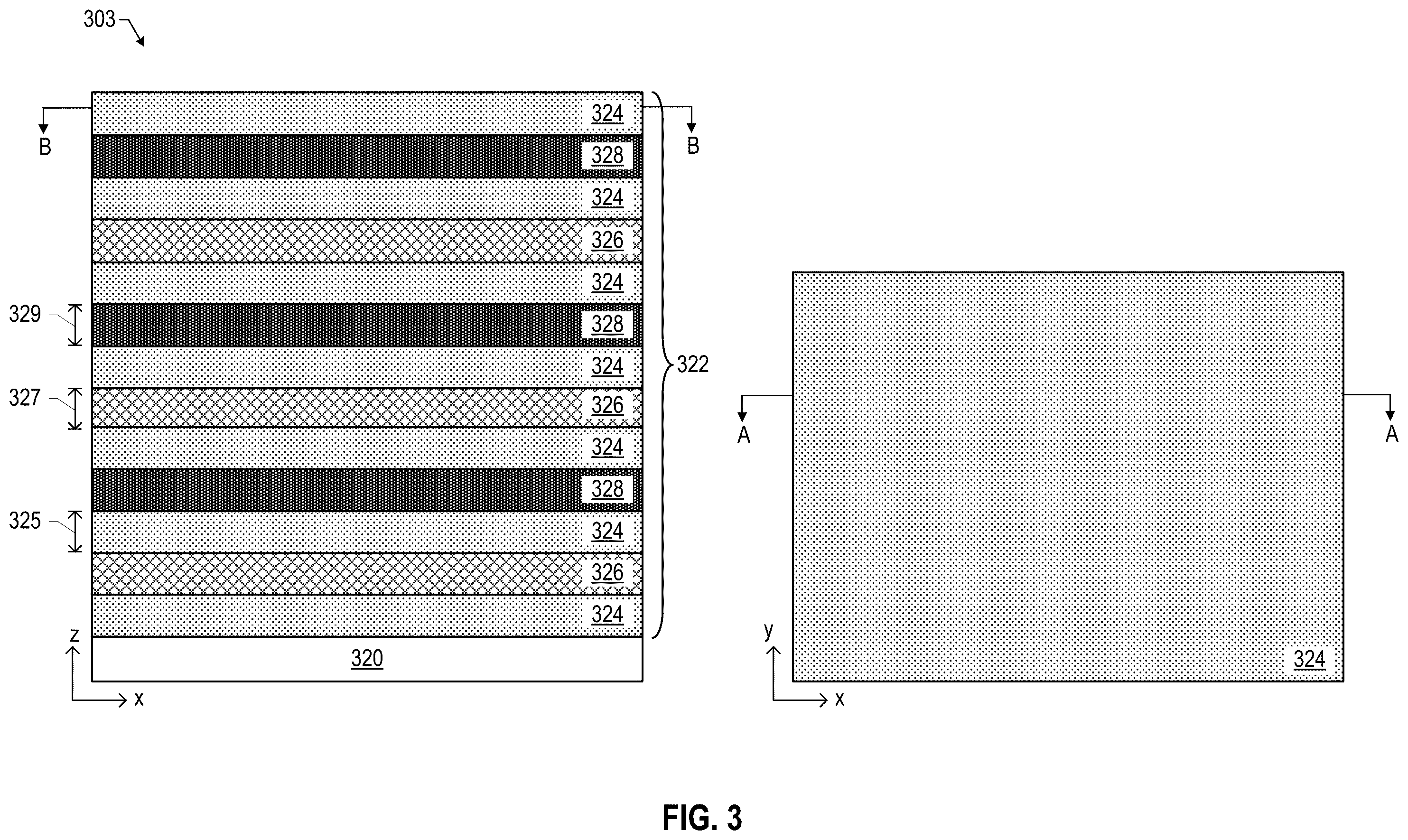 Patent US12610565 Figure 2 – Three-dimensional interlocked corrugated capacitor structures
