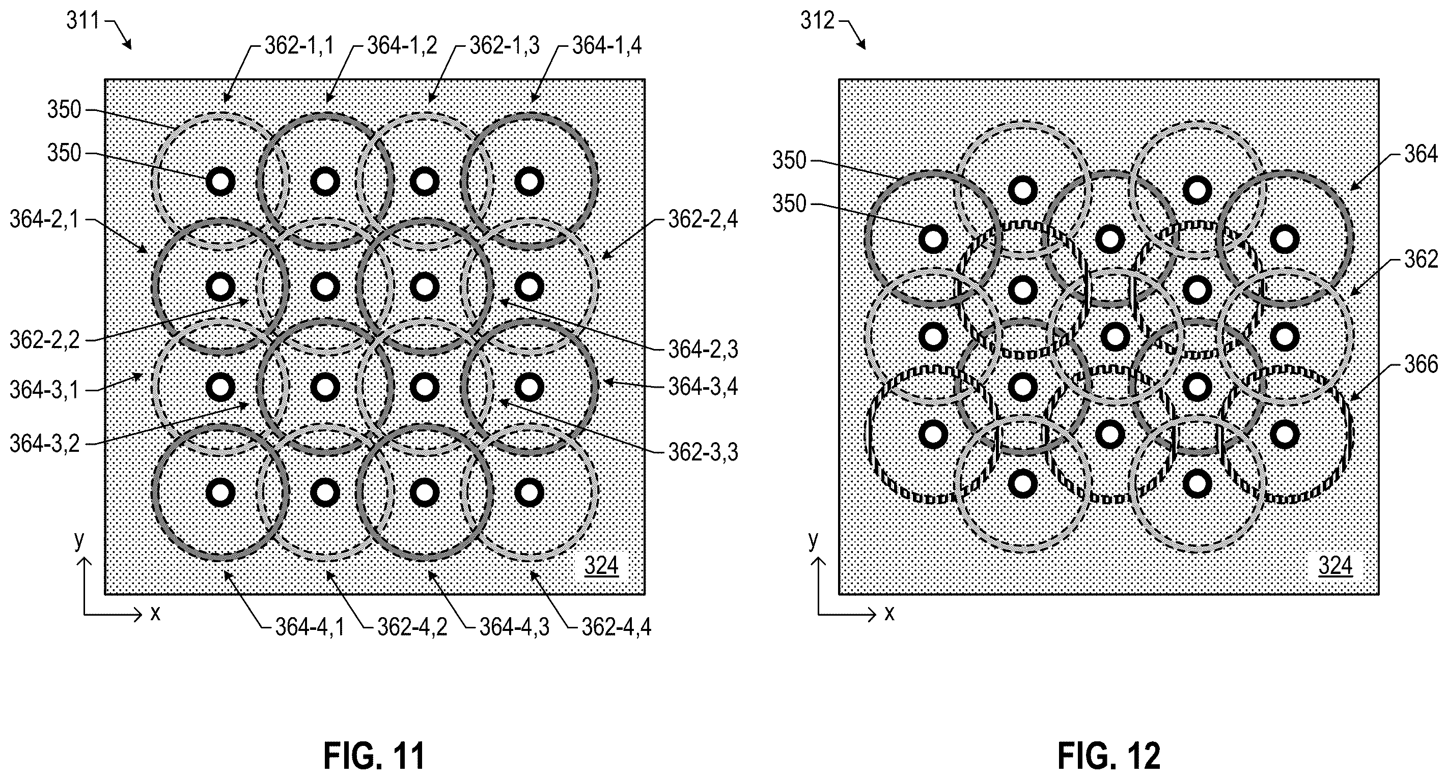 Patent US12610565 Figure 10 – Three-dimensional interlocked corrugated capacitor structures