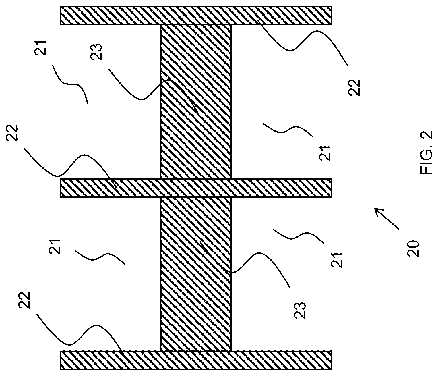 Patent US12610570 Figure 2 – Semiconductor product and method for producing a semiconductor product
