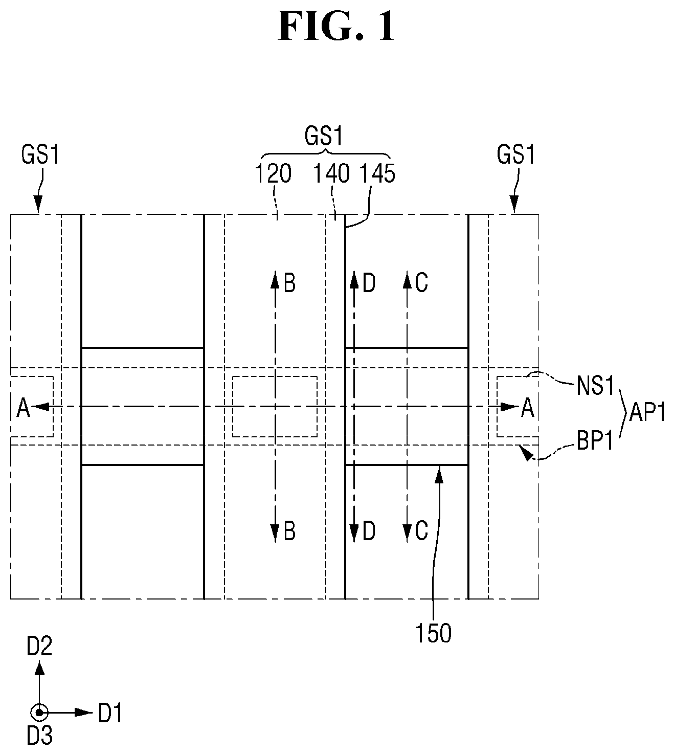 Patent US12610574 Figure 1 – Semiconductor device and method for manufacturing the same