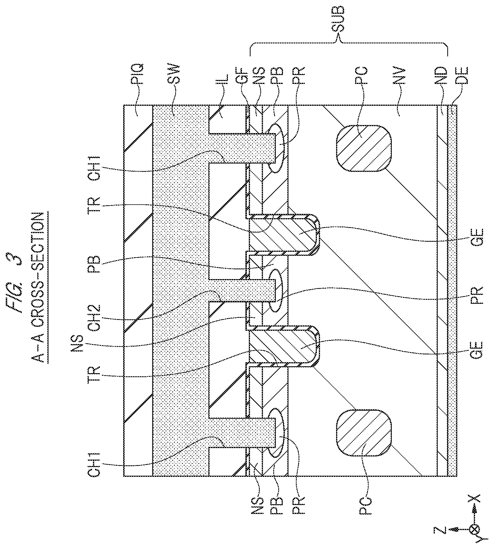 Patent US12610580 Figure 3 – Vertical MOSFET super junction device and method of manufacturing the same