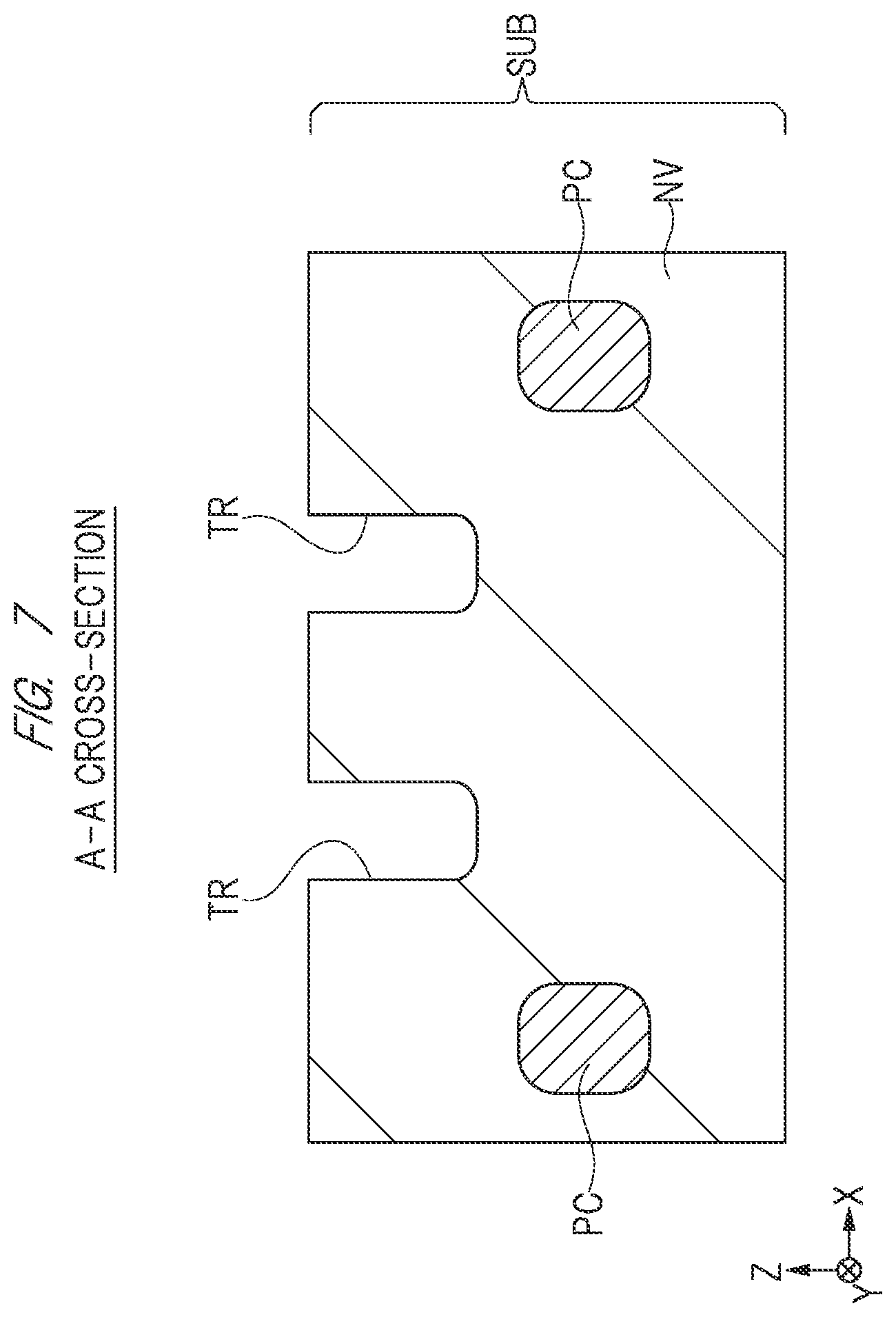 Patent US12610580 Figure 7 – Vertical MOSFET super junction device and method of manufacturing the same