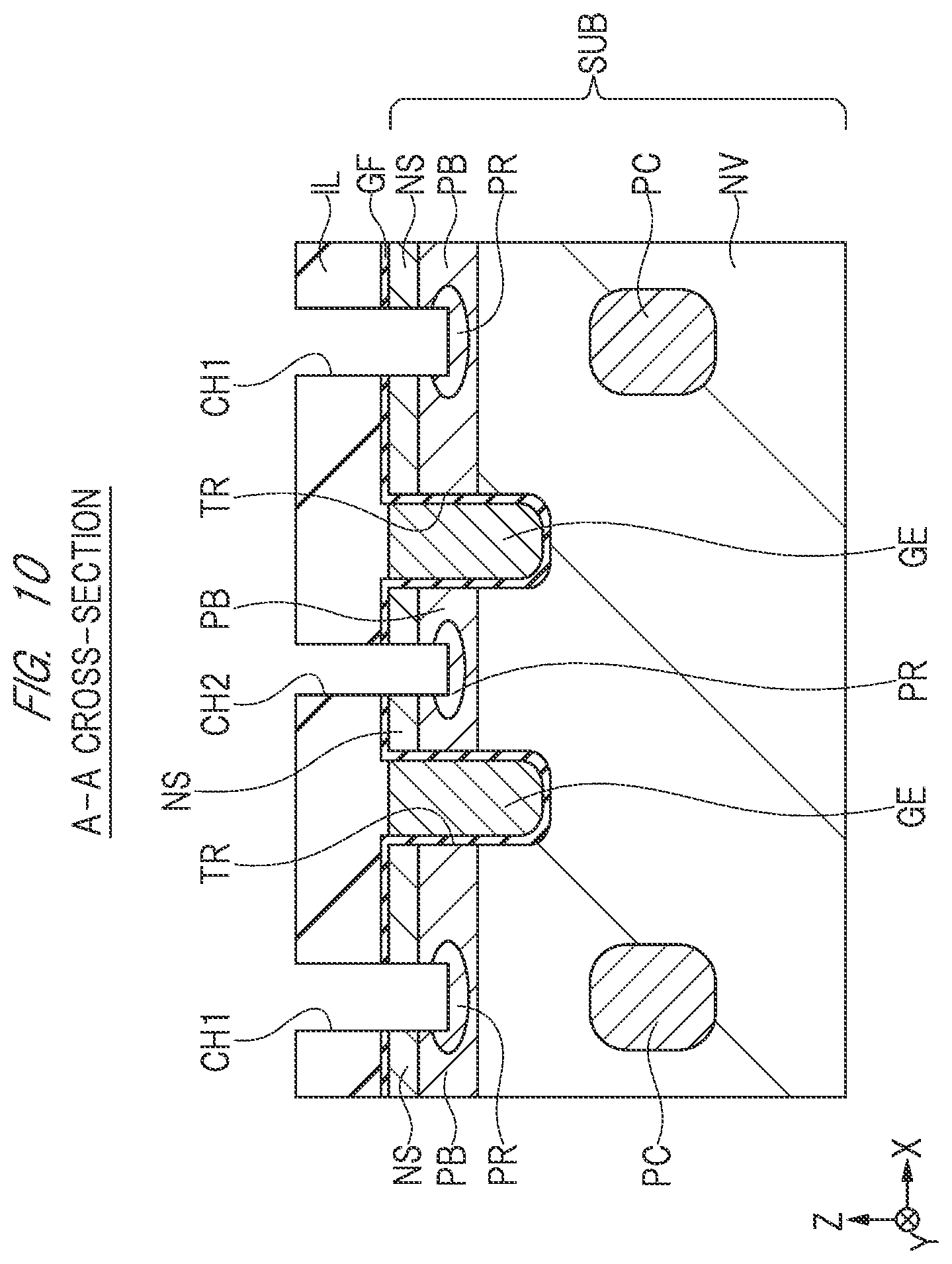 Patent US12610580 Figure 10 – Vertical MOSFET super junction device and method of manufacturing the same