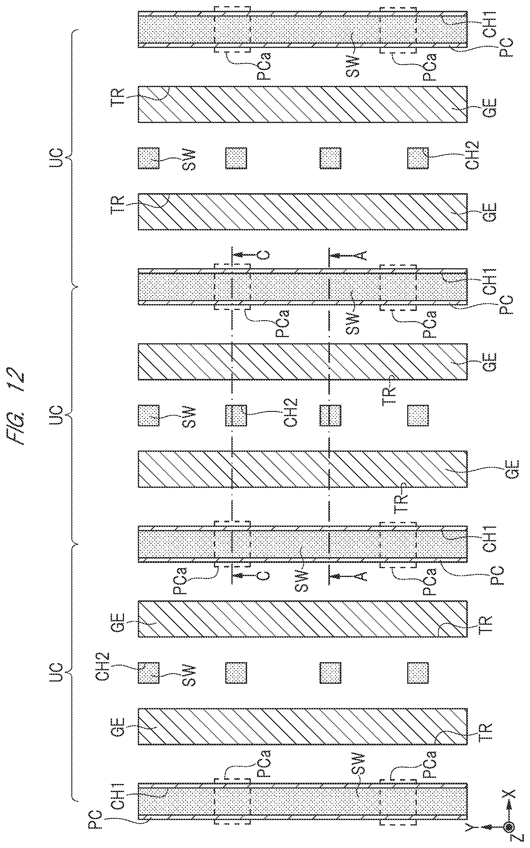 Patent US12610580 Figure 12 – Vertical MOSFET super junction device and method of manufacturing the same