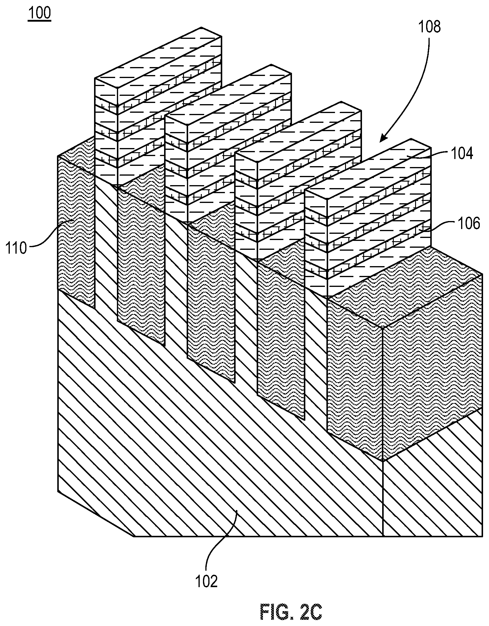 Patent US12610587 Figure 5 – Backside power rail to deep vias