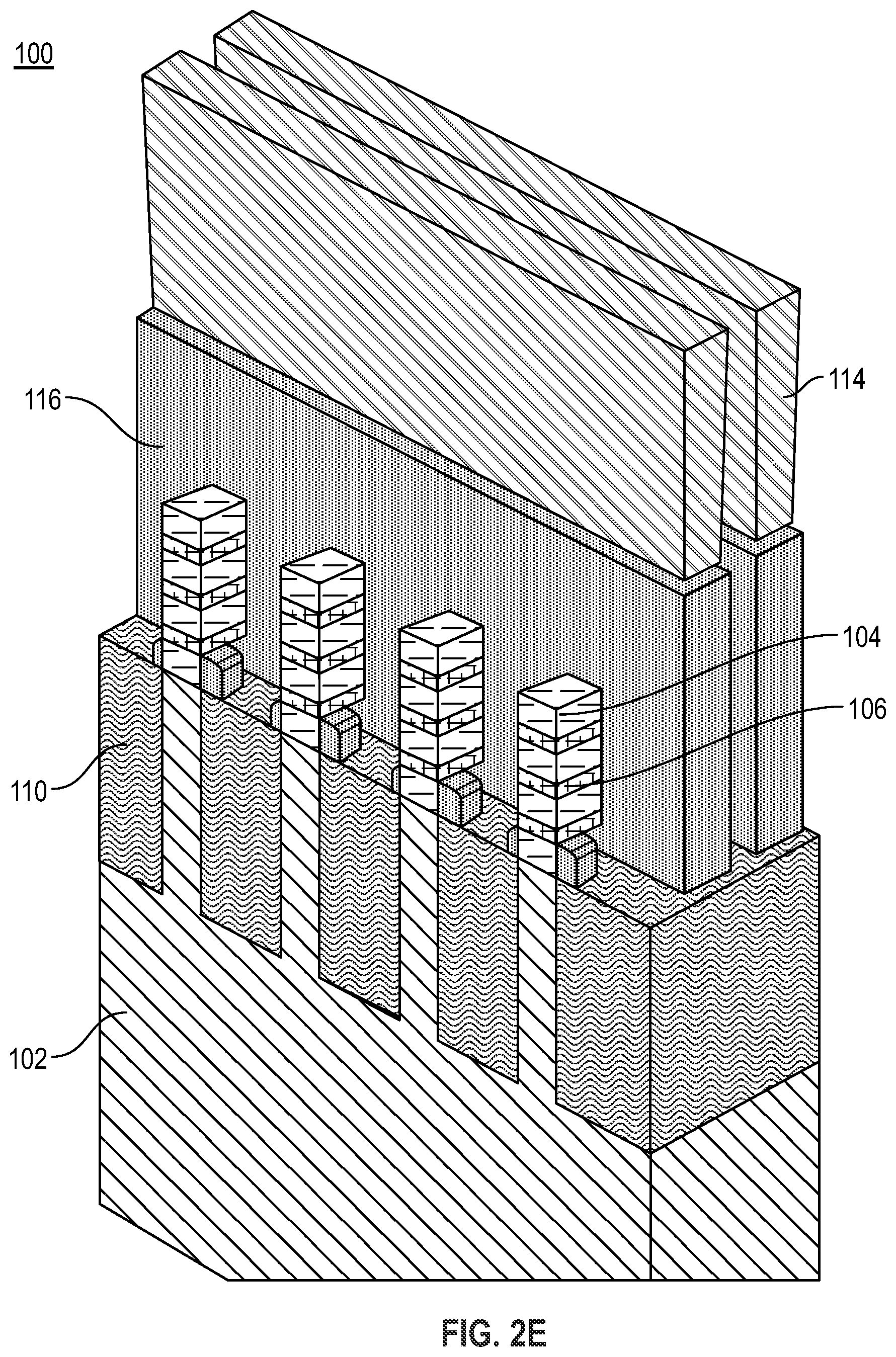 Patent US12610587 Figure 7 – Backside power rail to deep vias