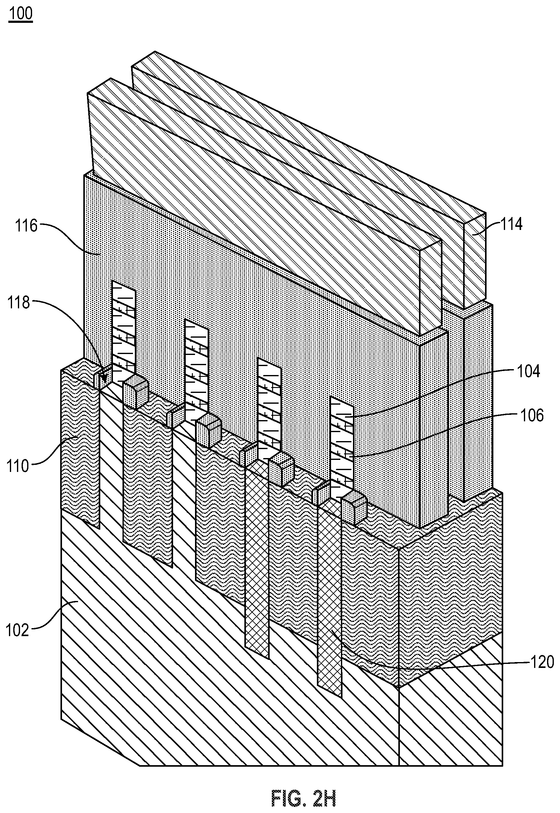 Patent US12610587 Figure 10 – Backside power rail to deep vias
