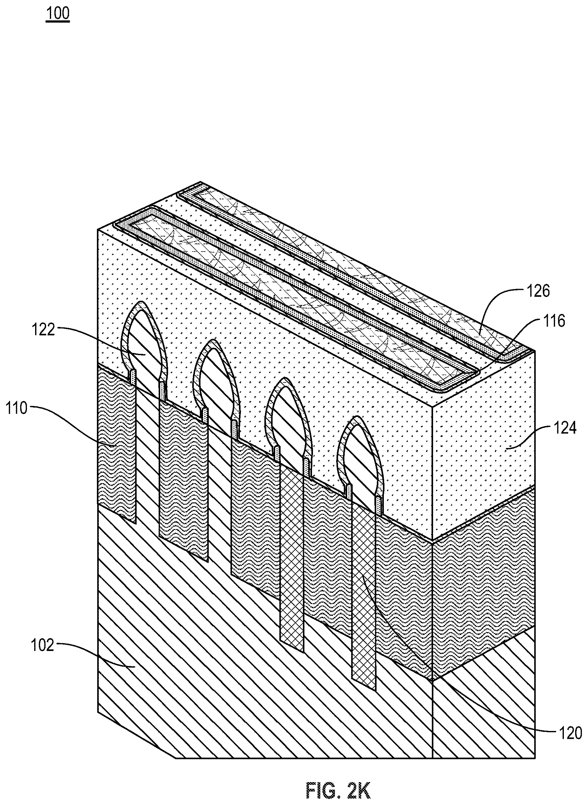 Patent US12610587 Figure 13 – Backside power rail to deep vias