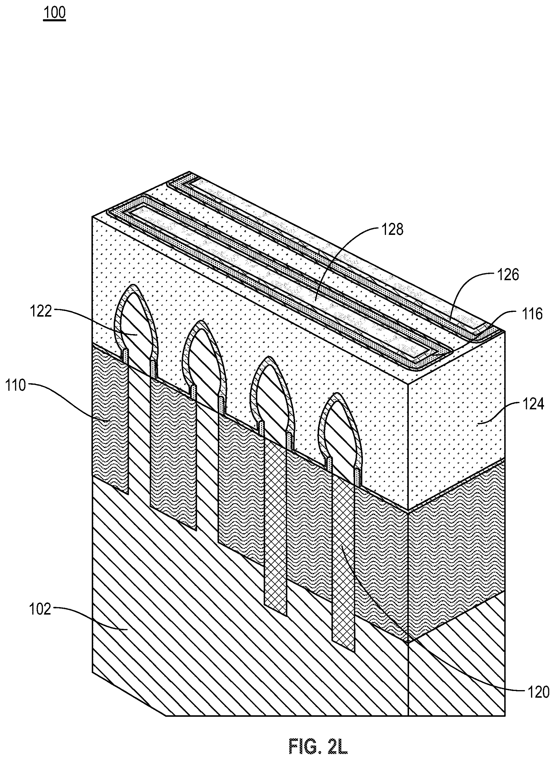 Patent US12610587 Figure 14 – Backside power rail to deep vias