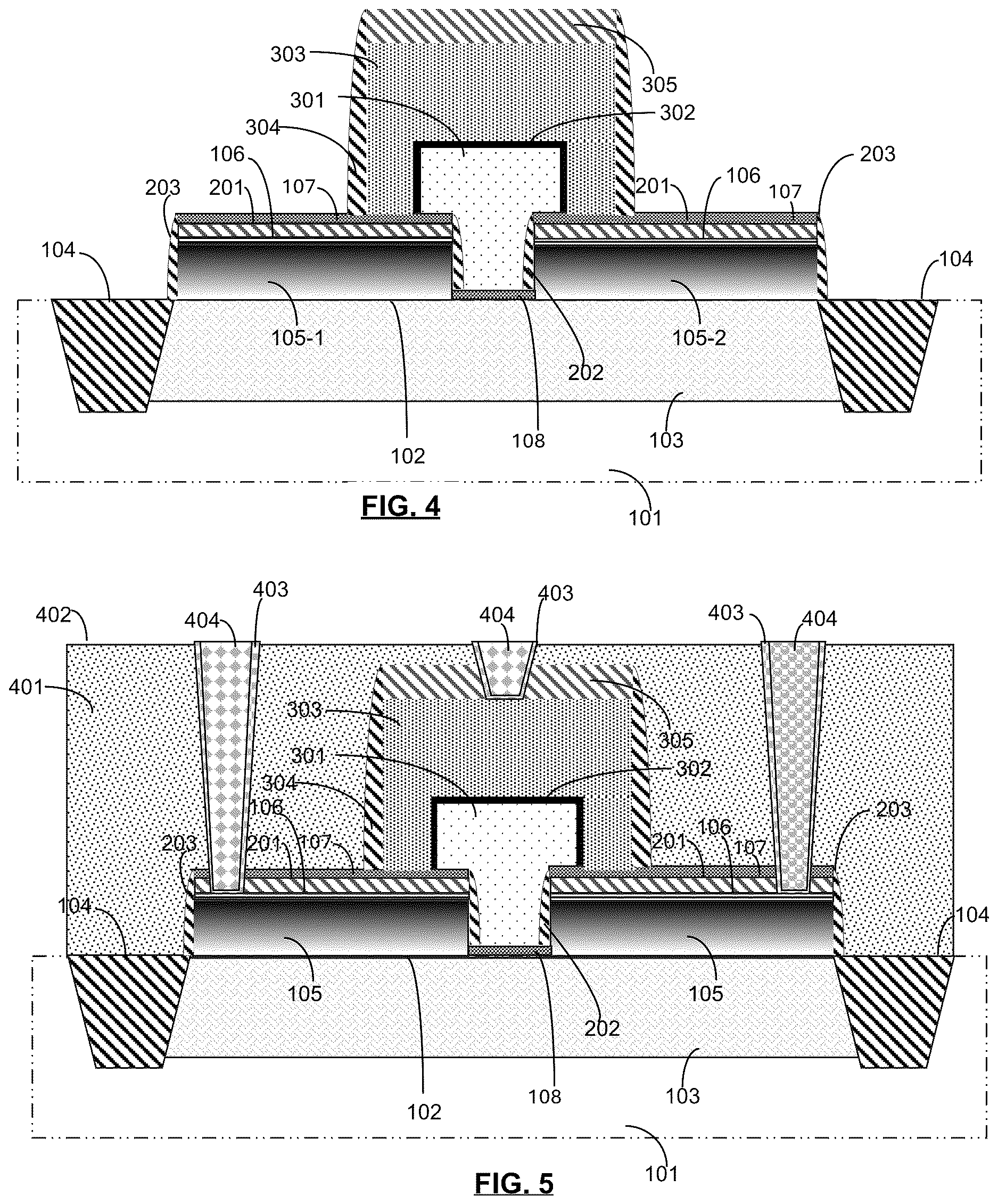 Patent US12610589 Figure 3 – FCNVM-ALEFD (fully covered non-volatile memory (NVM) over advanced low electrostatic field transistor (ALEFD)