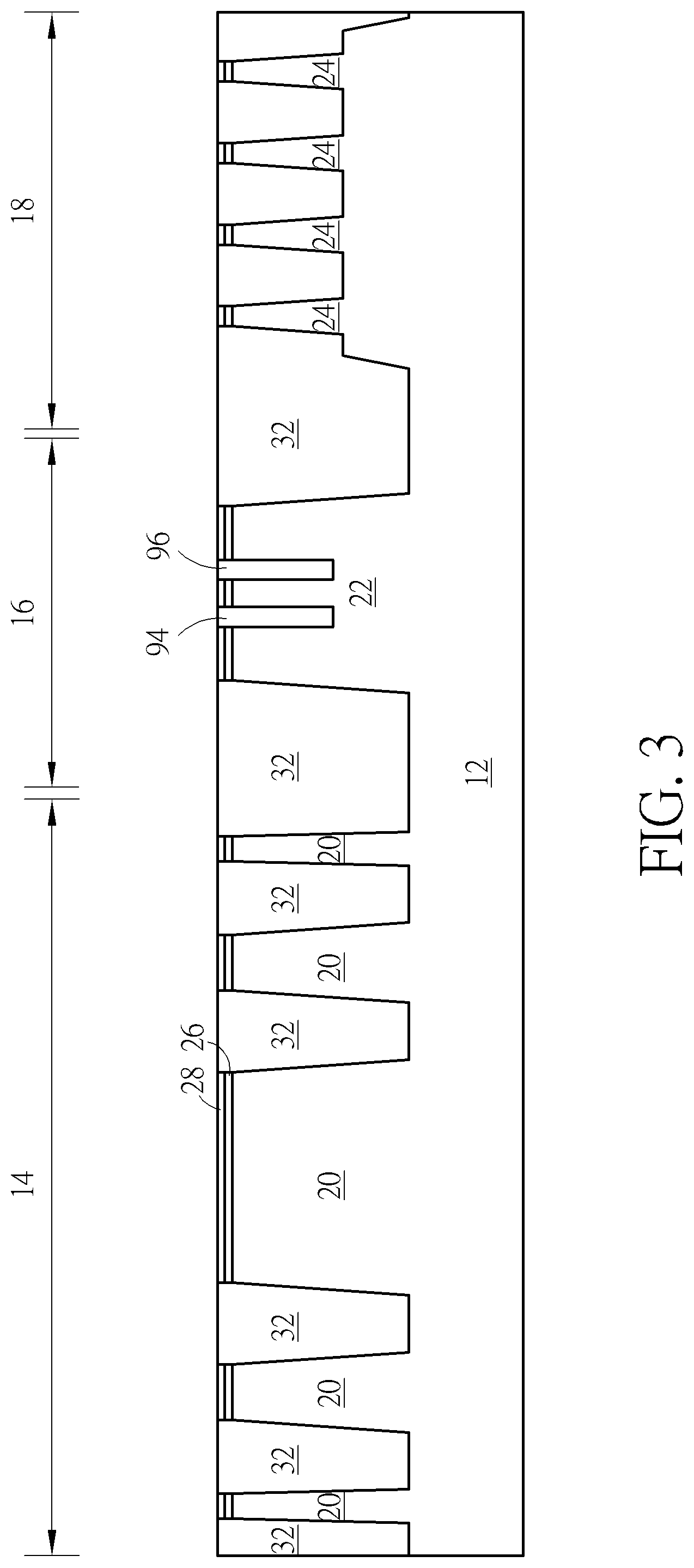 Patent US12610590 Figure 3 – Semiconductor device and method for fabricating the same