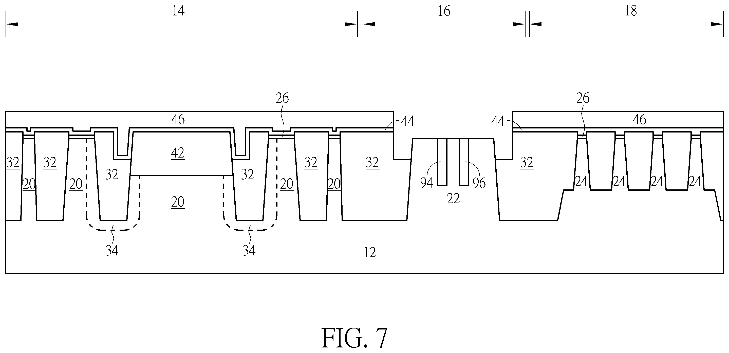 Patent US12610590 Figure 7 – Semiconductor device and method for fabricating the same